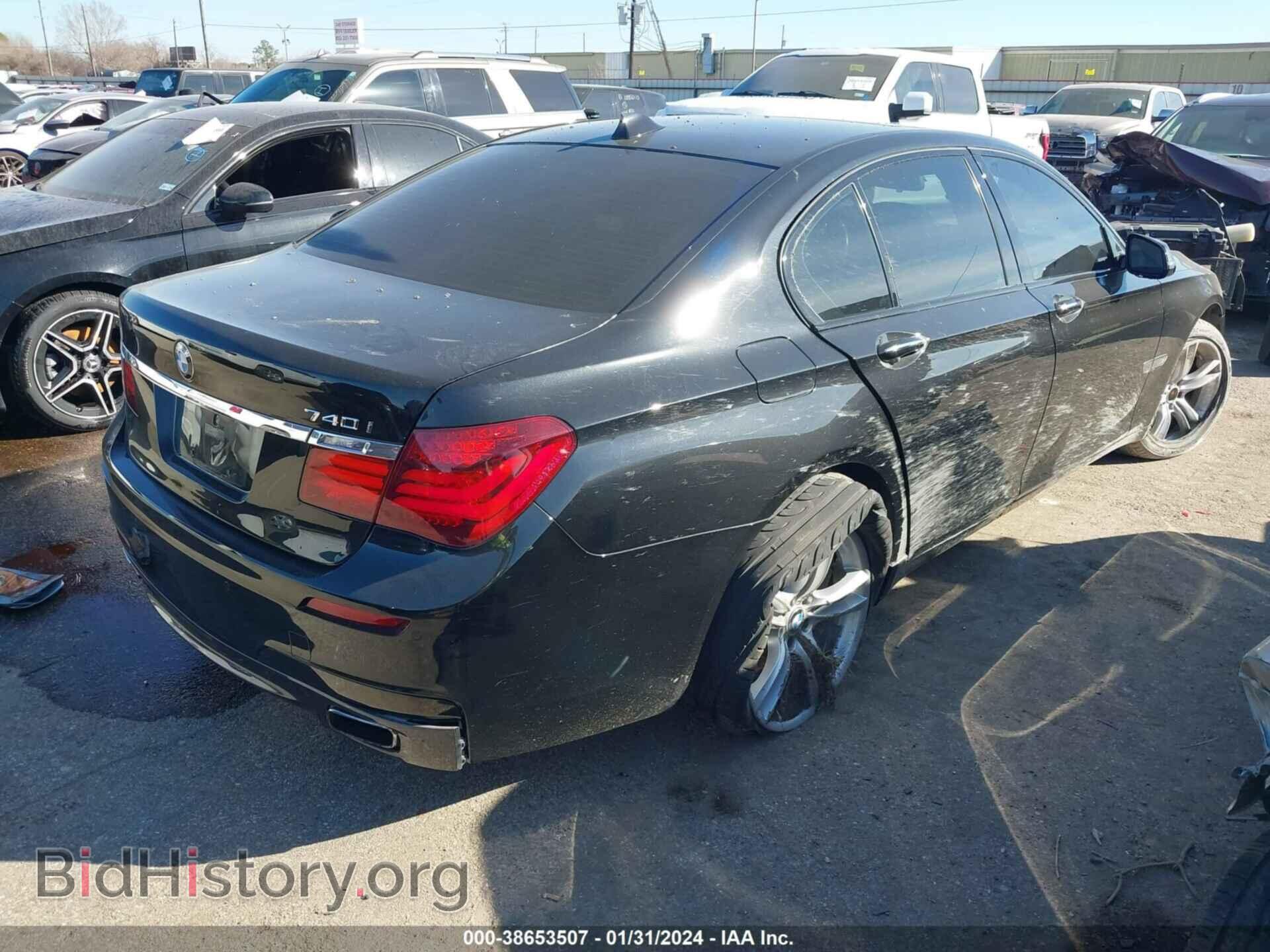 2014 BMW 740I - VIN: WBAYA6C54ED144366 - Фото 4