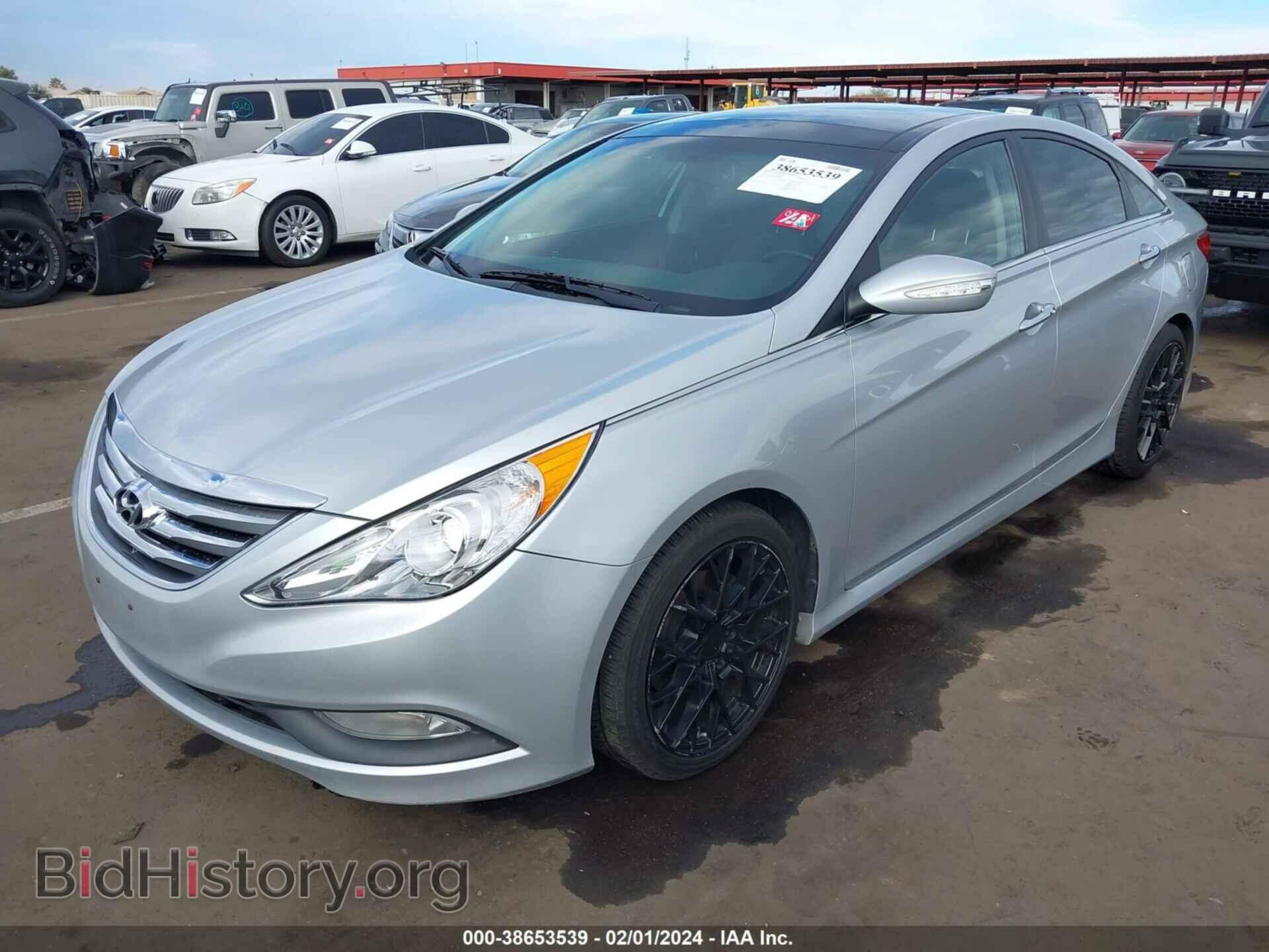 2014 HYUNDAI SONATA - VIN: 5NPEC4AB9EH868772 - Фото 2