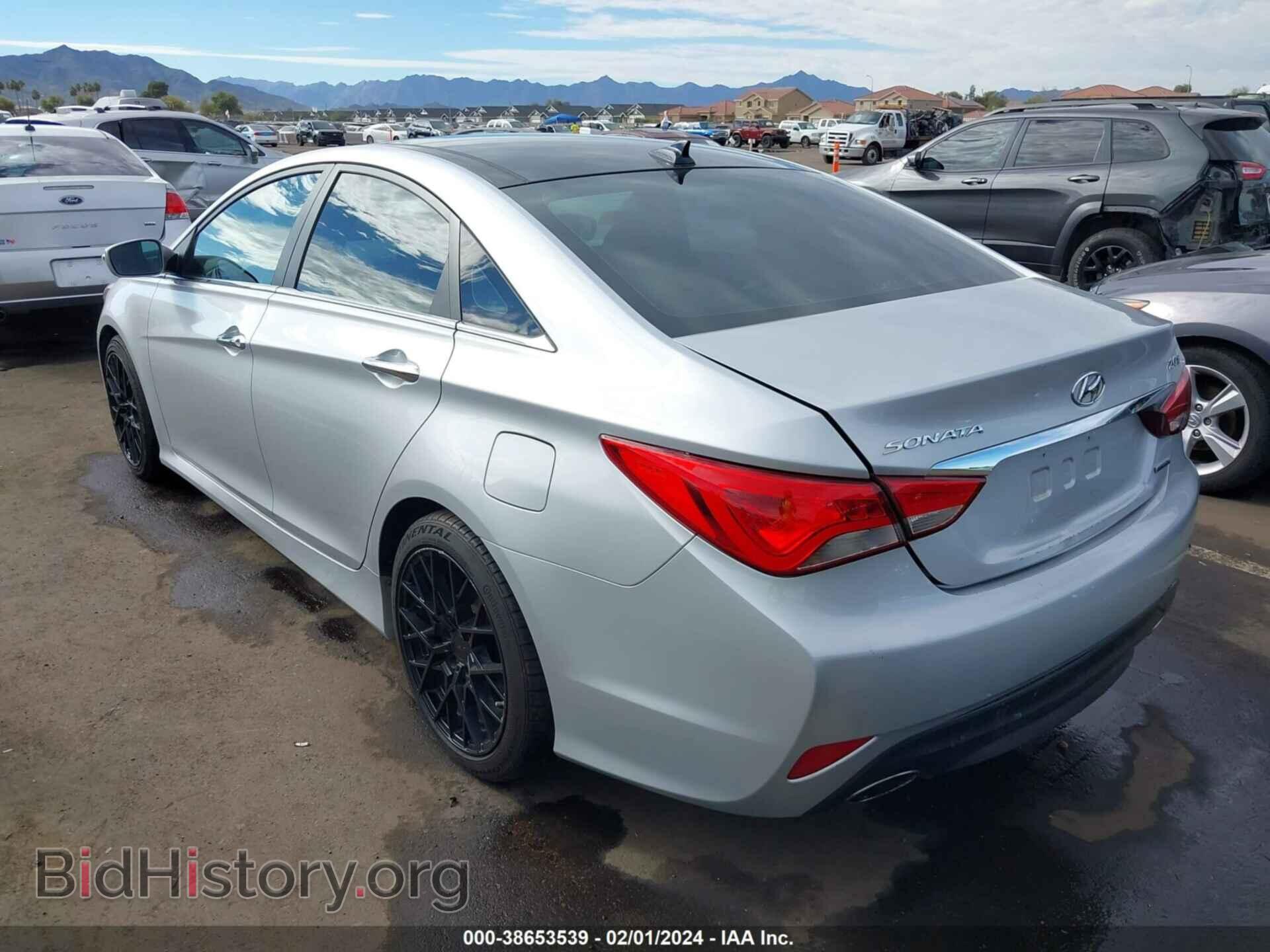 2014 HYUNDAI SONATA - VIN: 5NPEC4AB9EH868772 - Фото 3