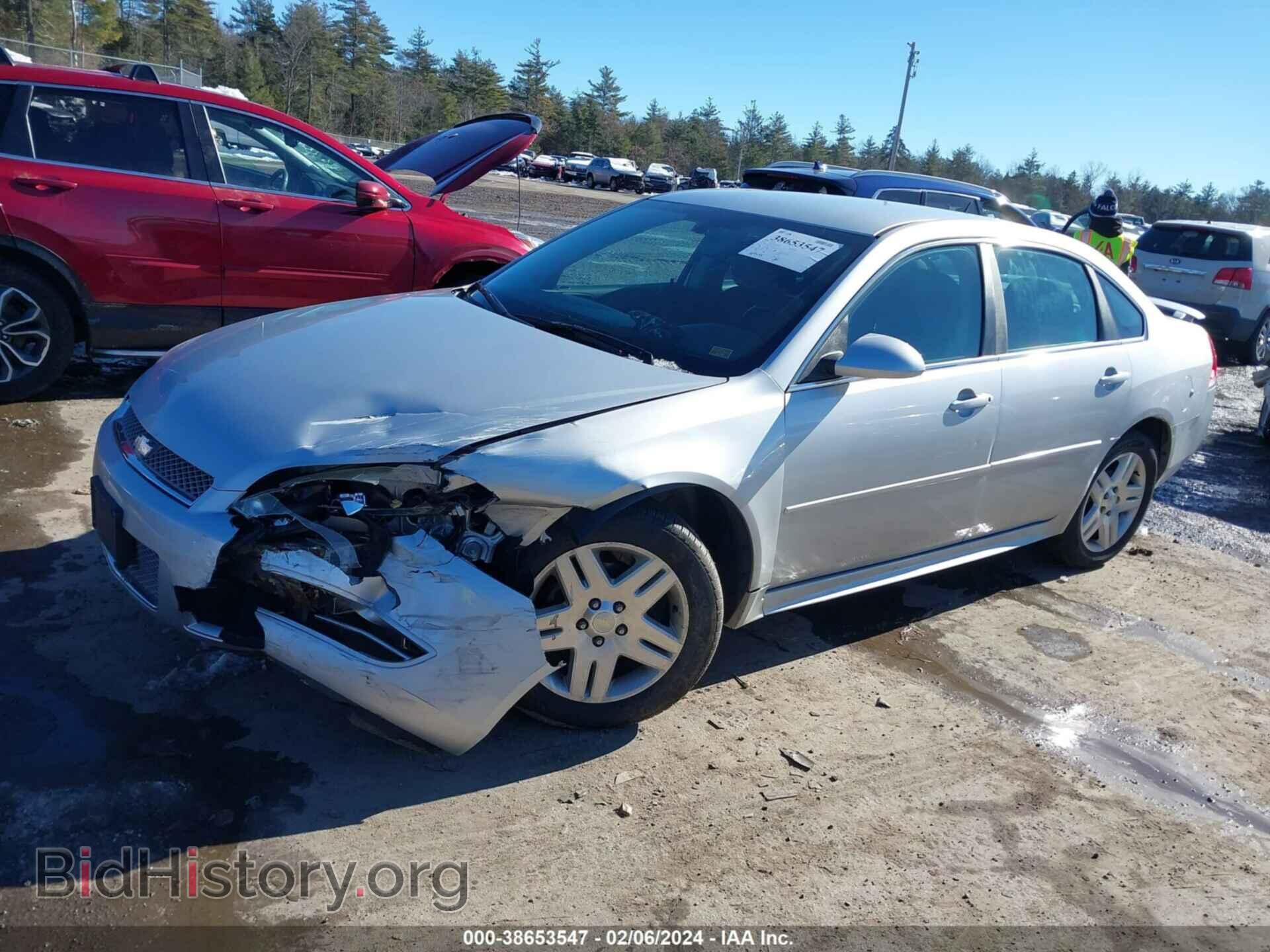 2013 CHEVROLET IMPALA - VIN: 2G1WB5E36D1163453 - Фото 2