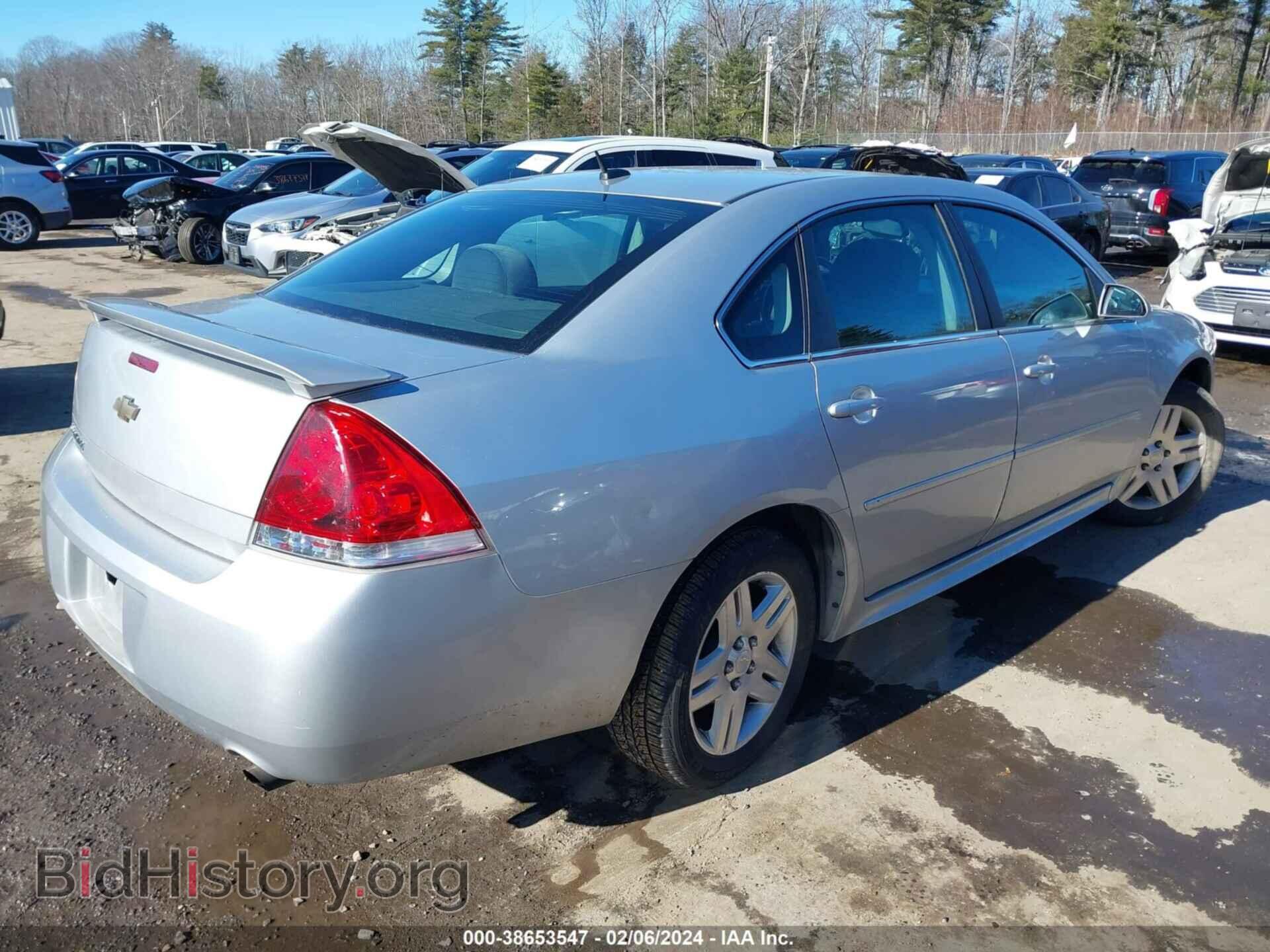 2013 CHEVROLET IMPALA - VIN: 2G1WB5E36D1163453 - Фото 4