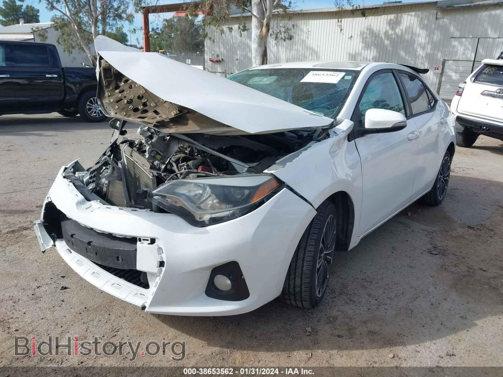 2014 TOYOTA COROLLA - VIN: 5YFBURHE0EP045924 - Фото 2