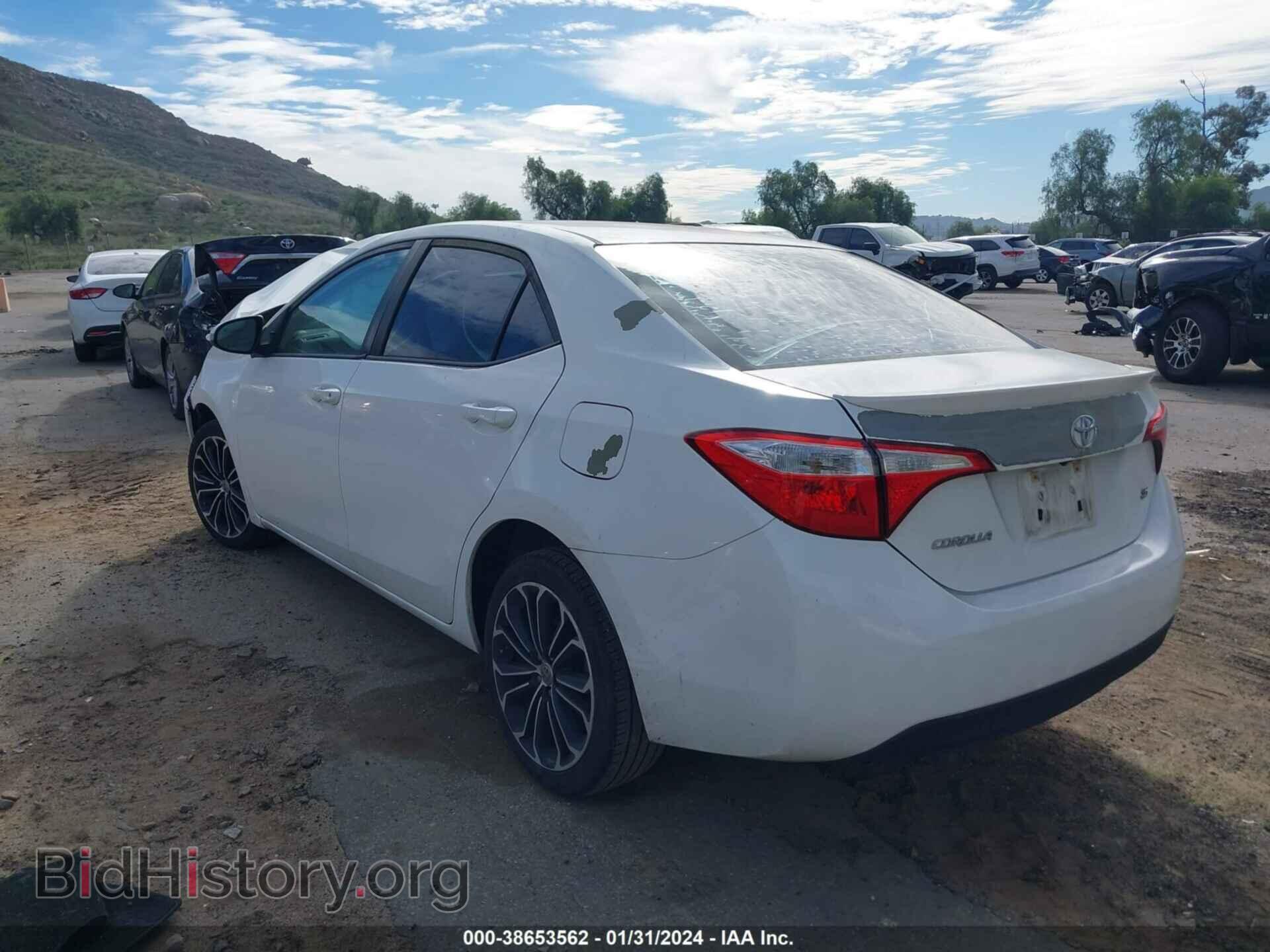 2014 TOYOTA COROLLA - VIN: 5YFBURHE0EP045924 - Фото 3
