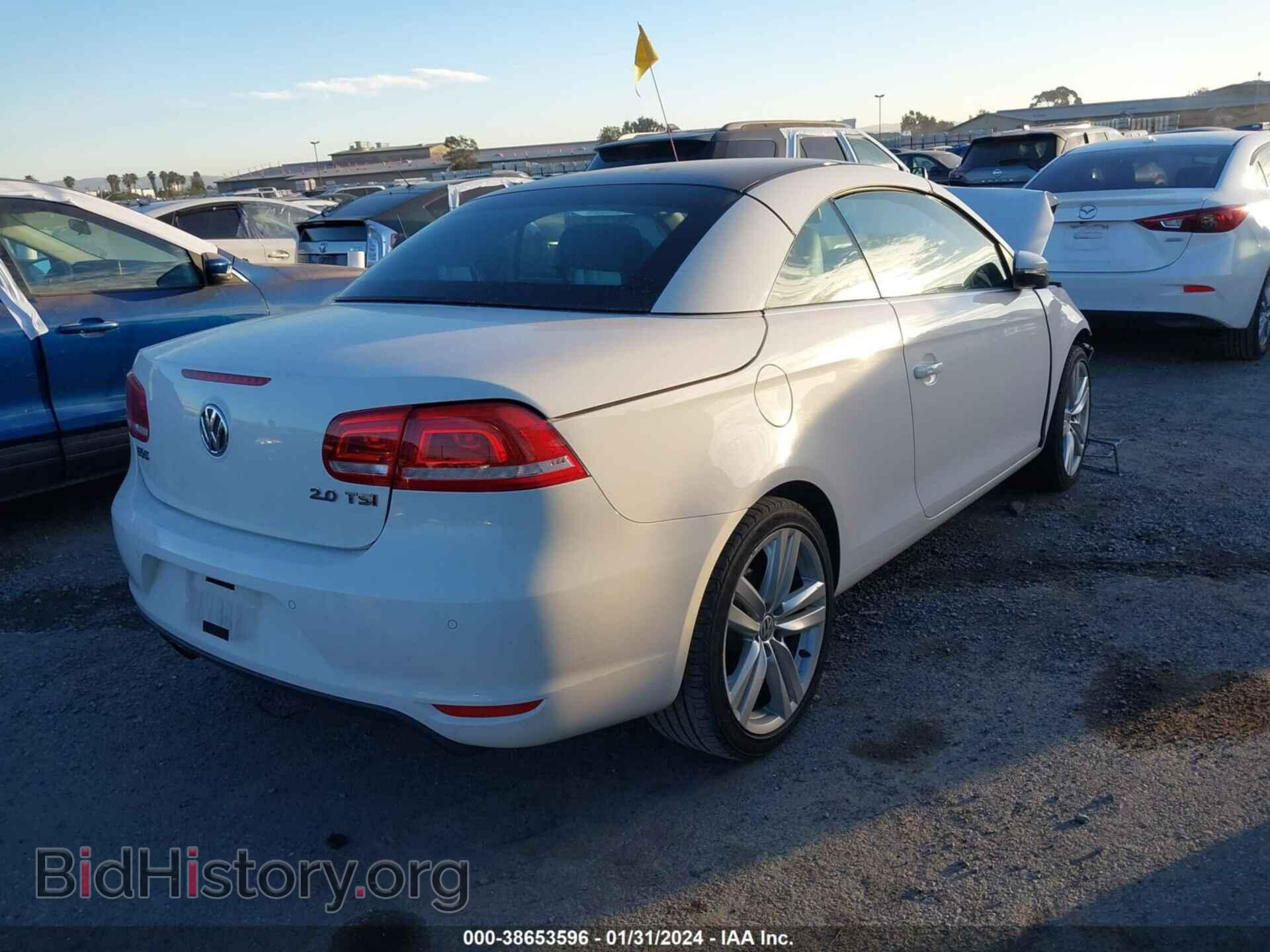 2014 VOLKSWAGEN EOS - VIN: WVWFW8AH4EV002176 - Фото 4