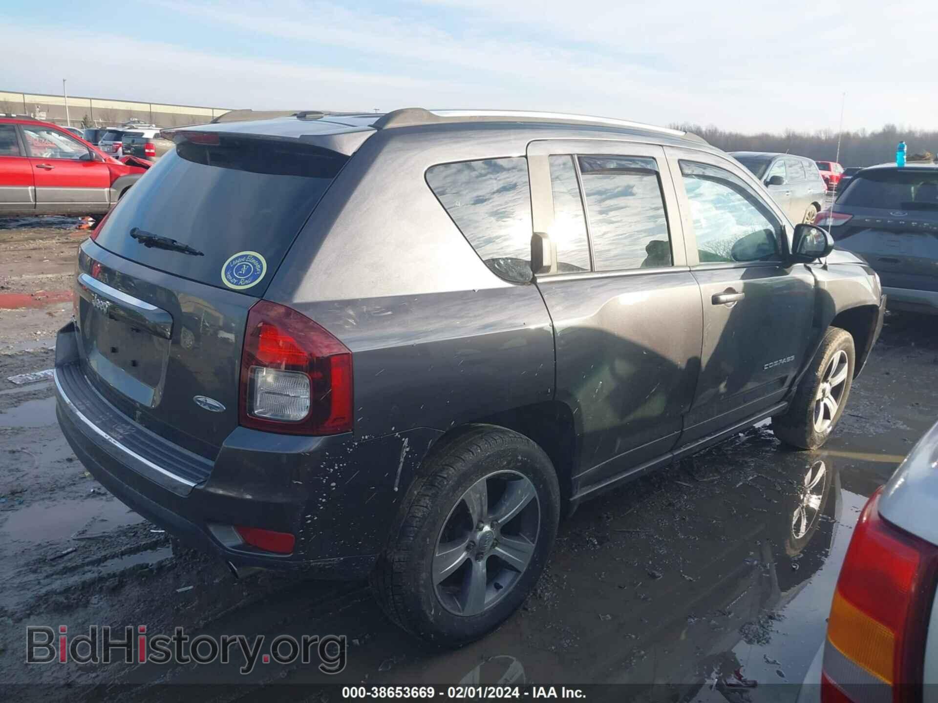2017 JEEP COMPASS - VIN: 1C4NJDEB6HD192727 - Фото 4