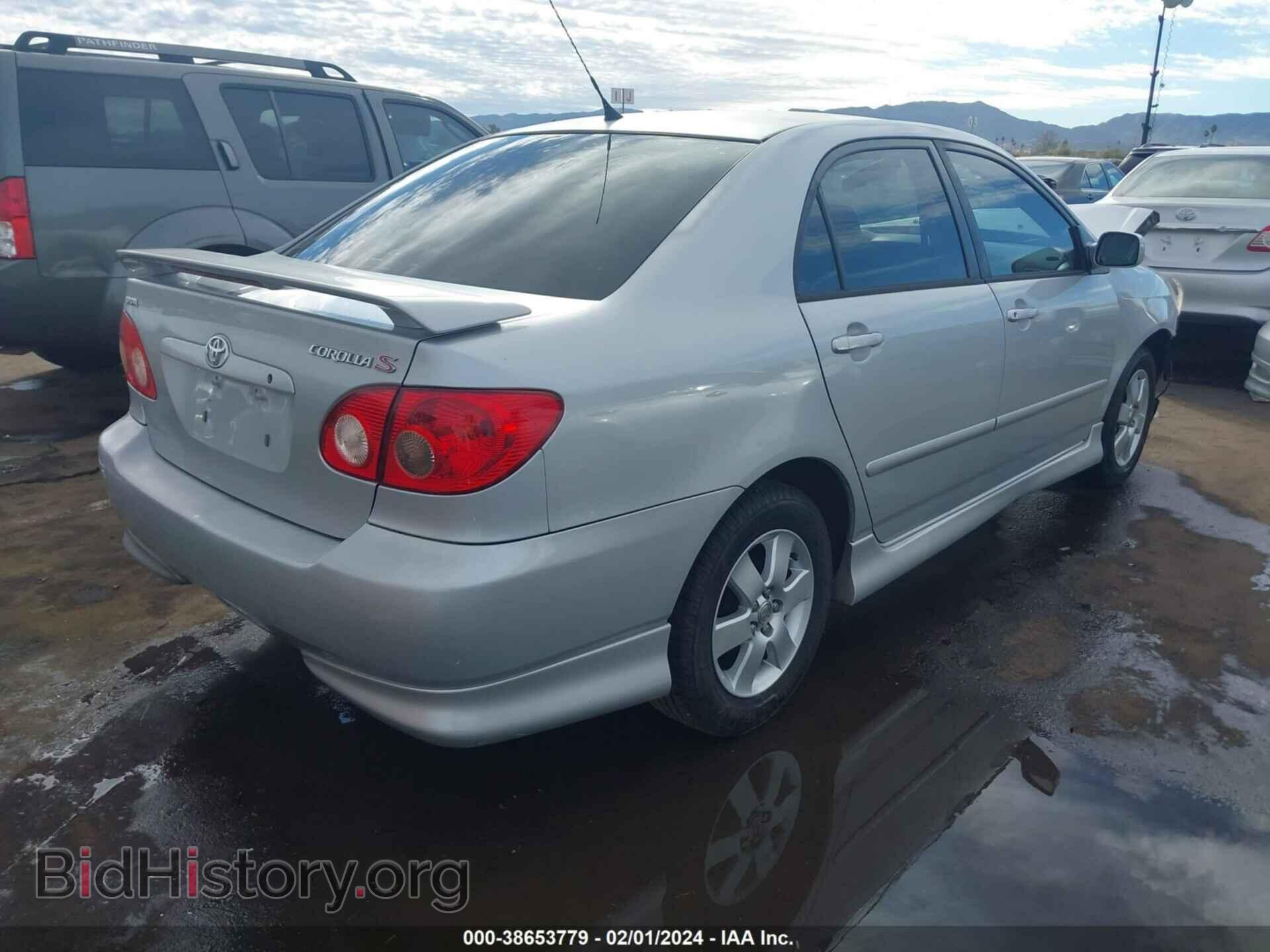 2007 TOYOTA COROLLA - VIN: 2T1BR32E07C827540 - Фото 4