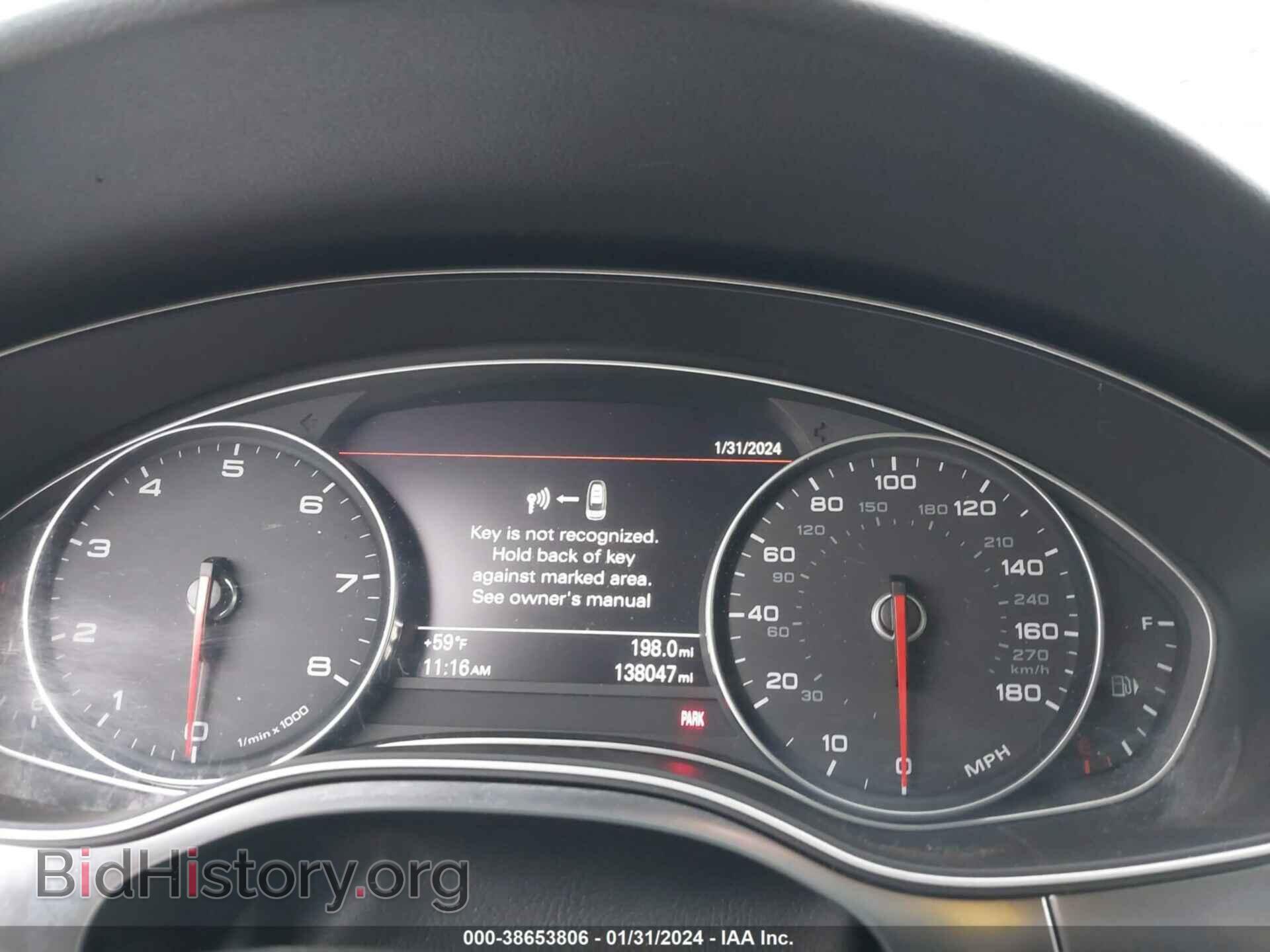2013 AUDI A6 - VIN: WAUGFAFC3DN079237 - Фото 7