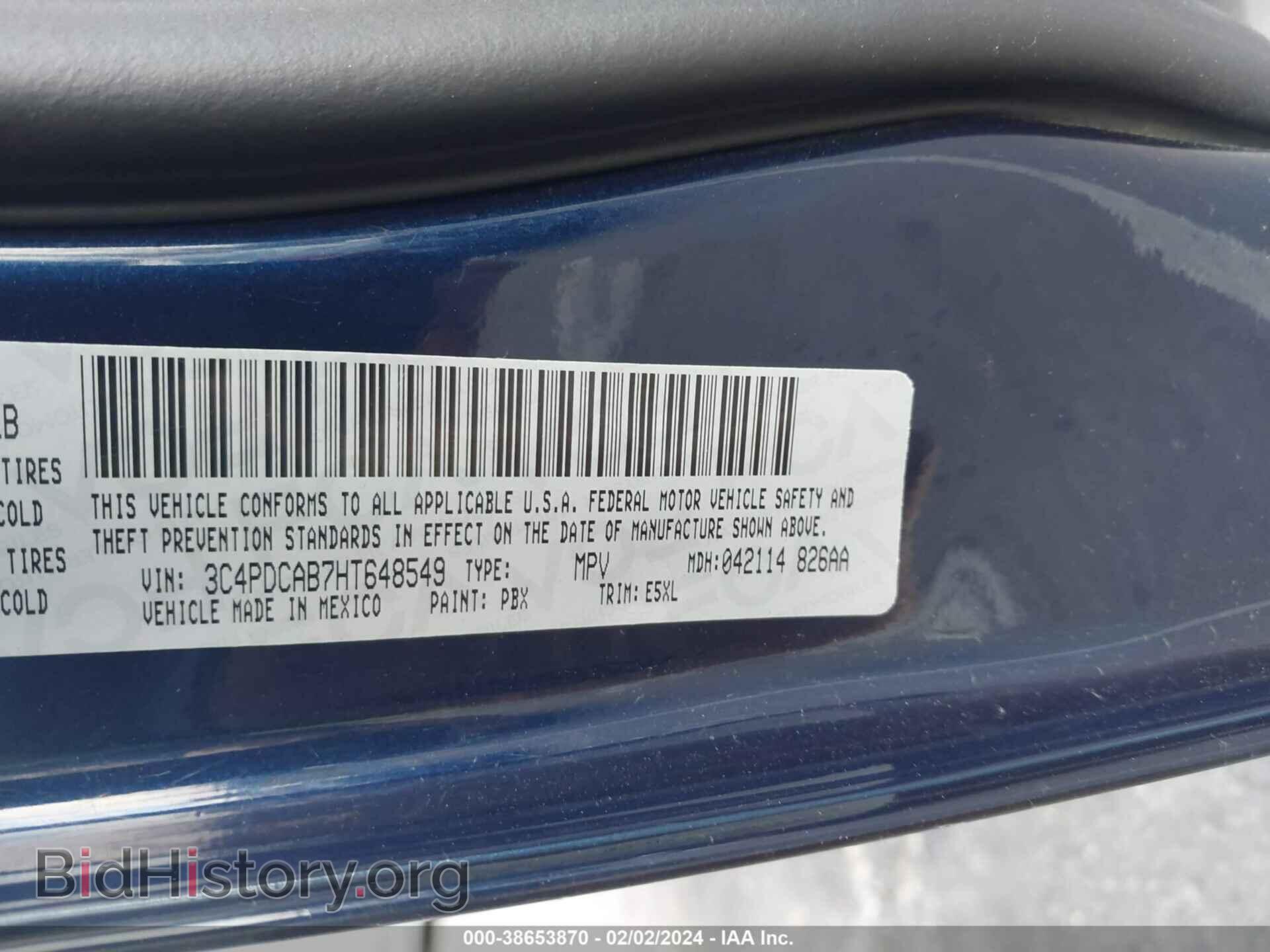 2017 DODGE JOURNEY - VIN: 3C4PDCAB7HT648549 - Photo 9
