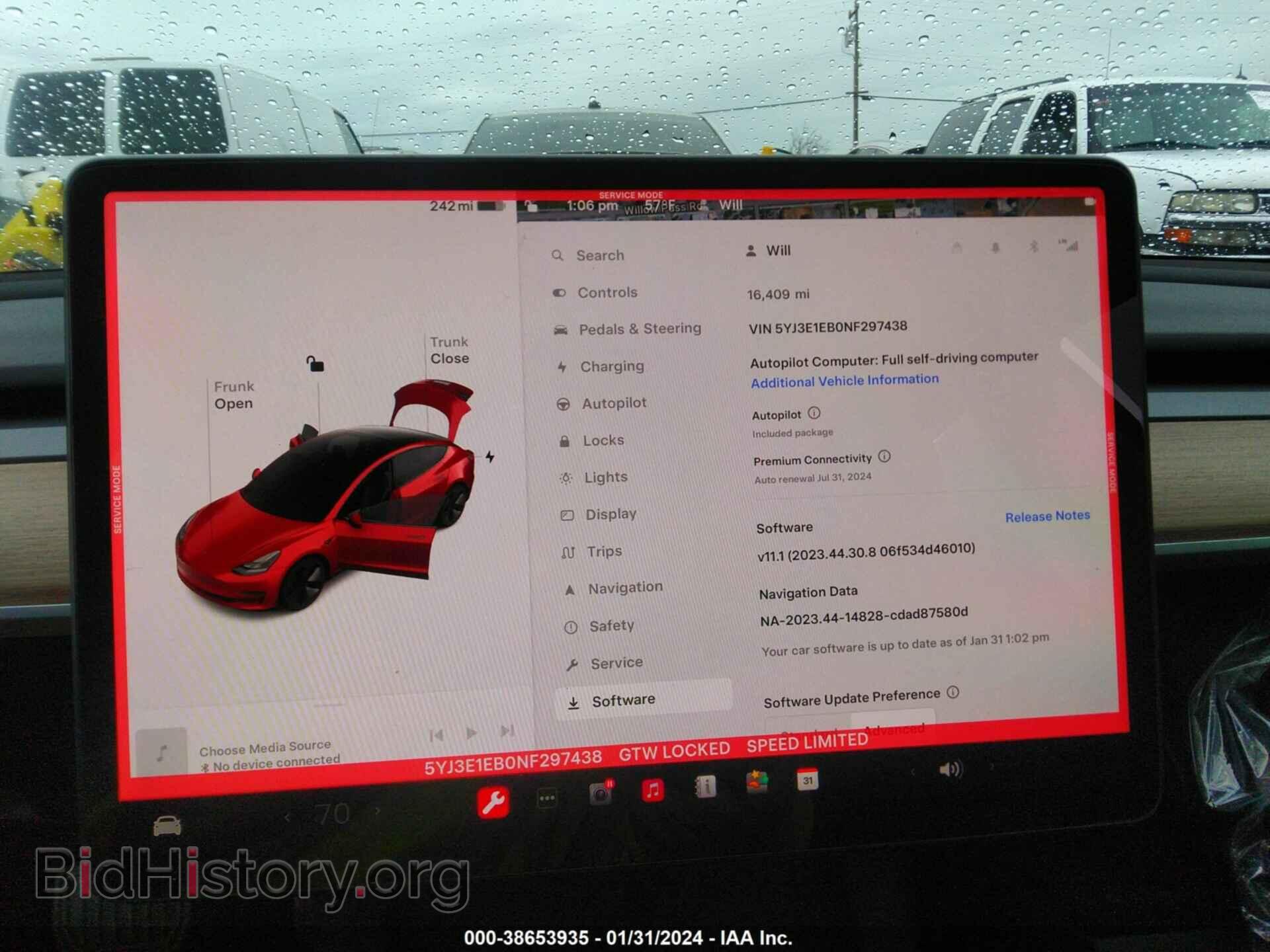 2022 TESLA MODEL 3 - VIN: 5YJ3E1EB0NF297438 - Фото 19
