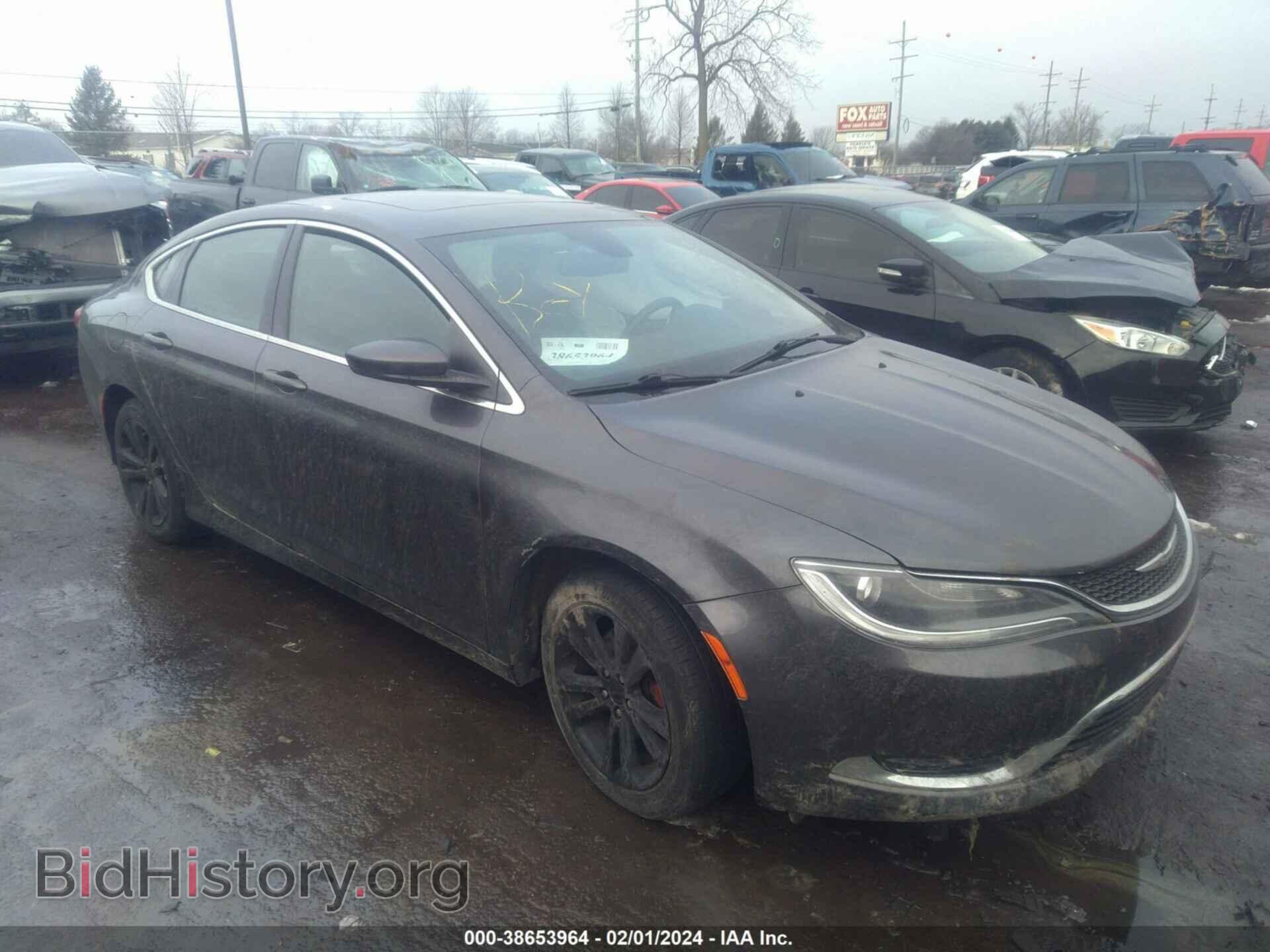 Фотография 1C3CCCAB3FN557927 - CHRYSLER 200 2015