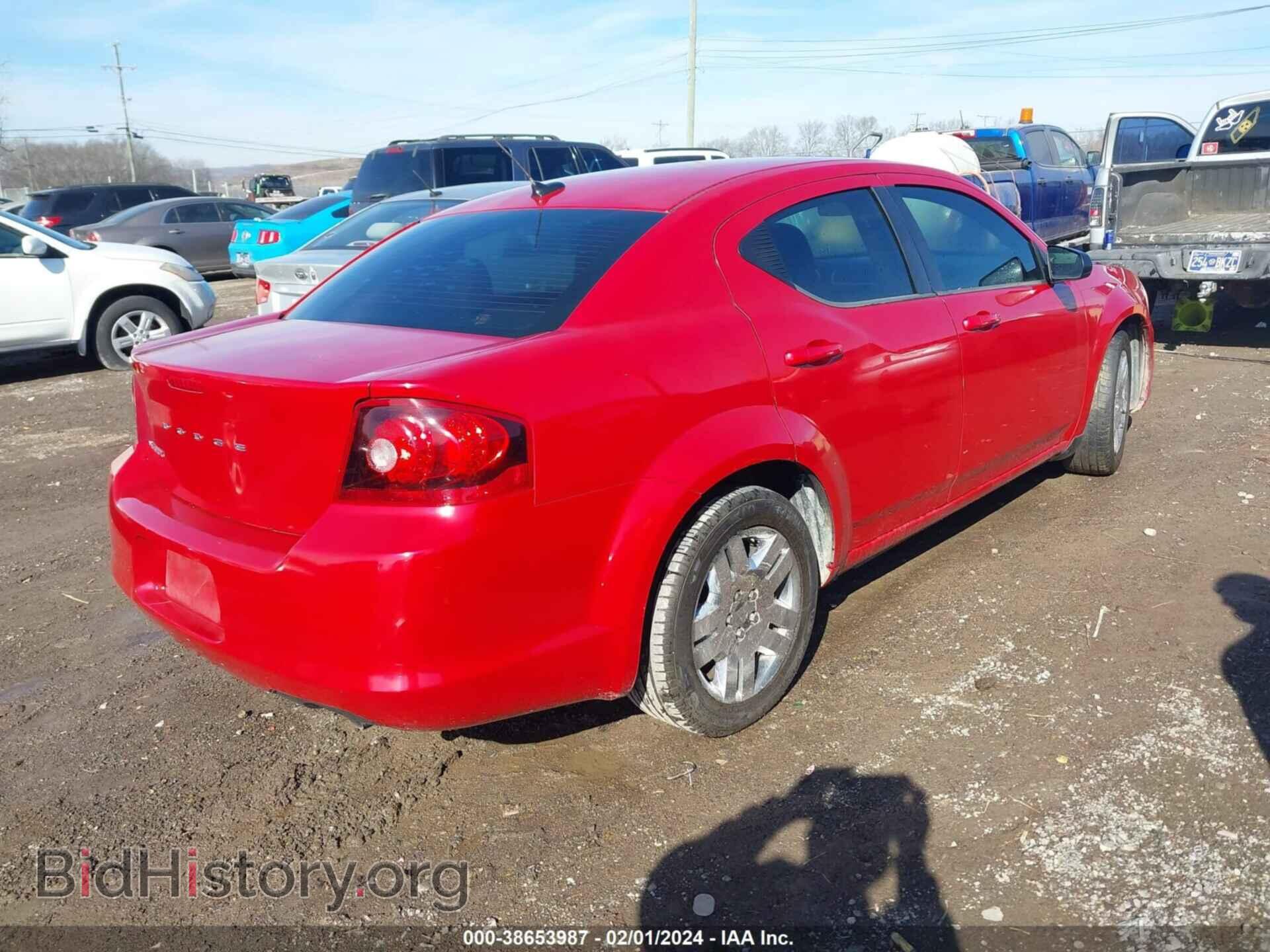 2013 DODGE AVENGER - VIN: 1C3CDZAB6DN631631 - Фото 4