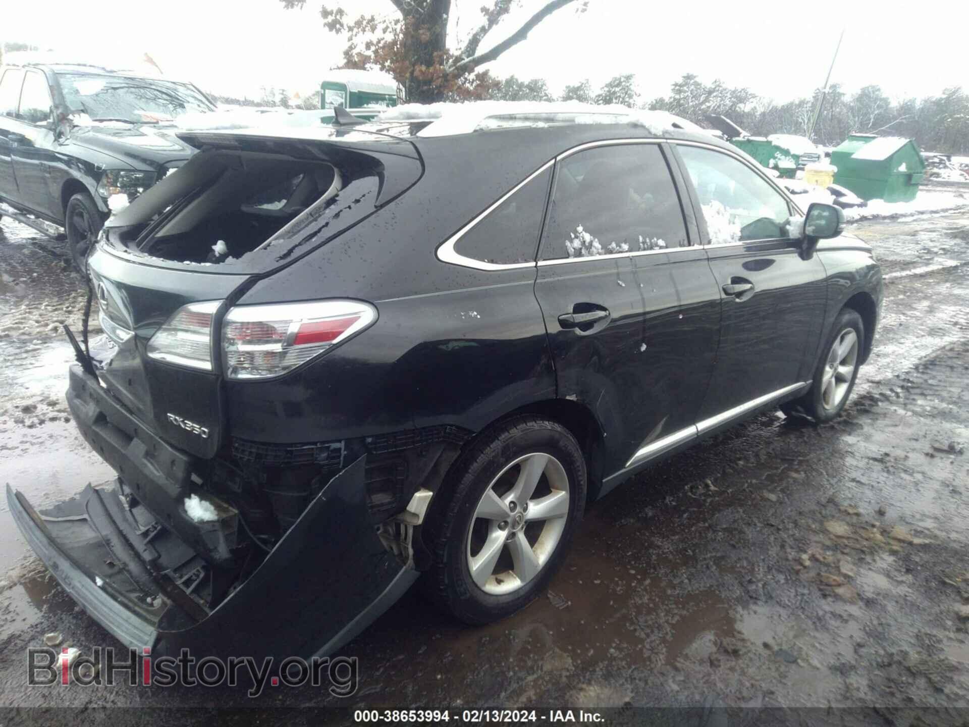 2010 LEXUS RX 350 - VIN: 2T2BK1BA6AC037233 - Фото 4