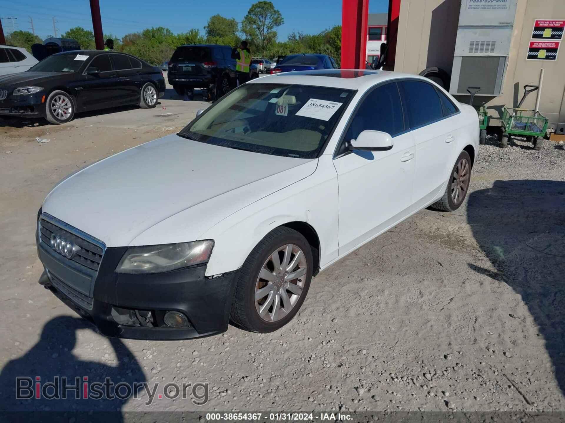 2011 AUDI A4 - VIN: WAUEFAFL8BN054595 - Фото 2