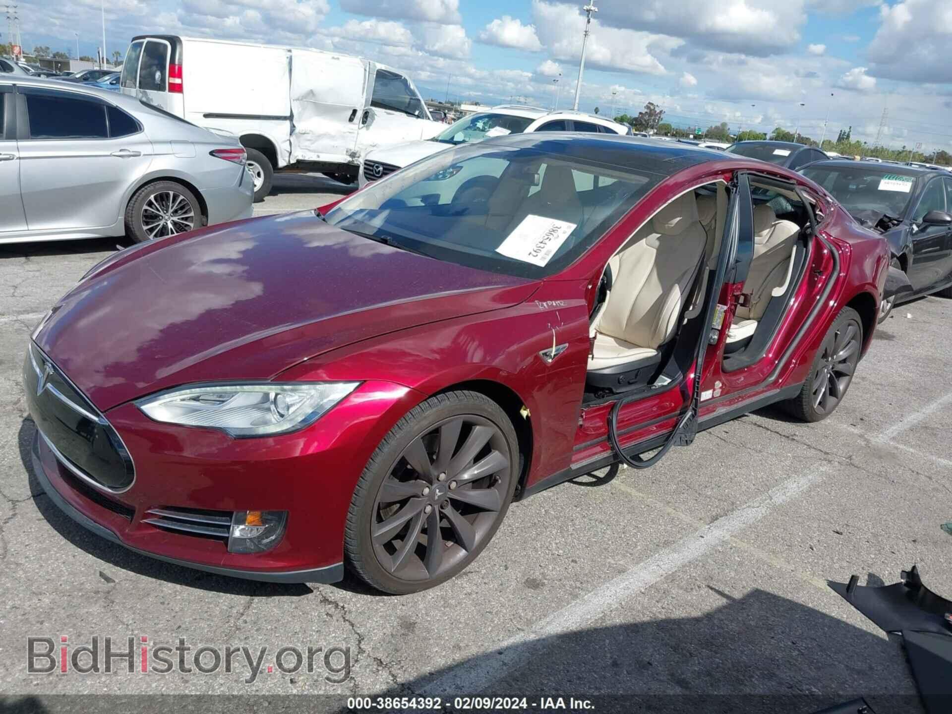 2012 TESLA MODEL S - VIN: 5YJSA1DP3CFS01027 - Photo 2