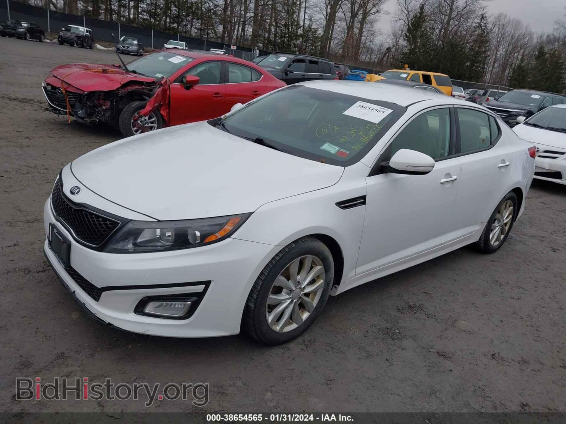 2014 KIA OPTIMA - VIN: 5XXGN4A77EG342652 - Фото 2