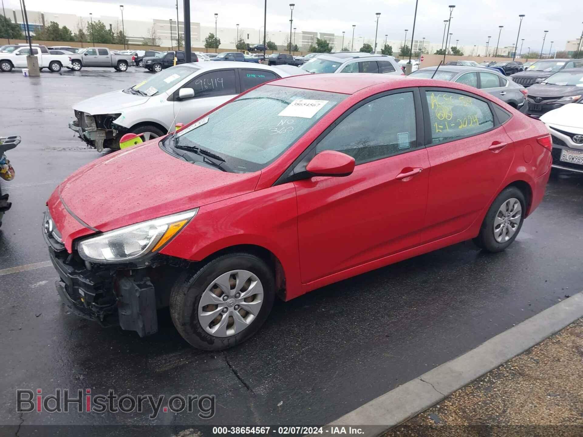 2016 HYUNDAI ACCENT - VIN: KMHCT4AE5GU963173 - Фото 2