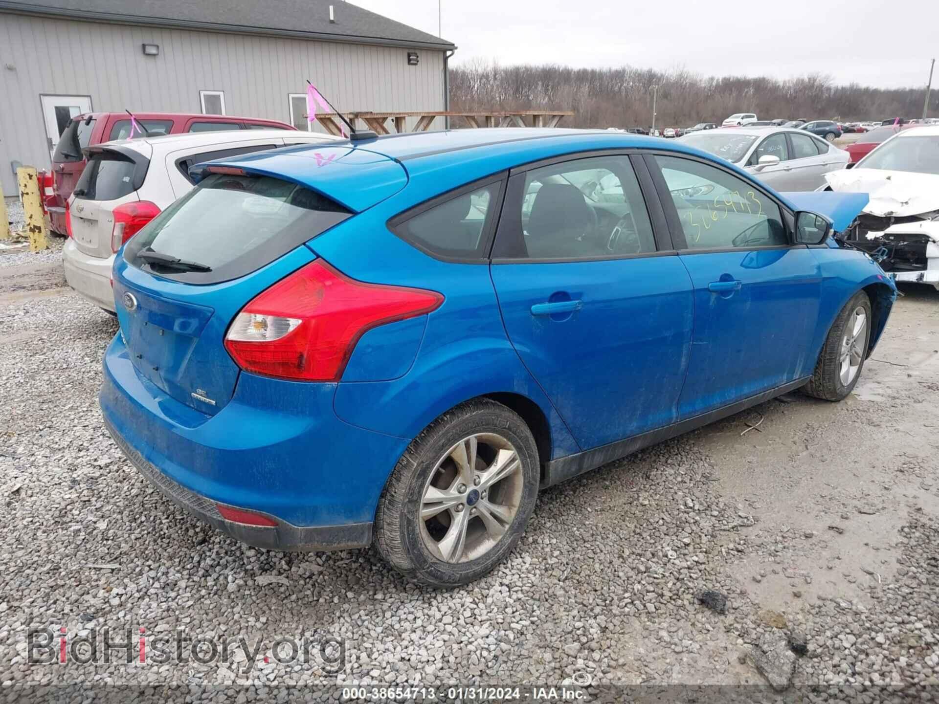 2014 FORD FOCUS - VIN: 1FADP3K24EL347078 - Фото 4