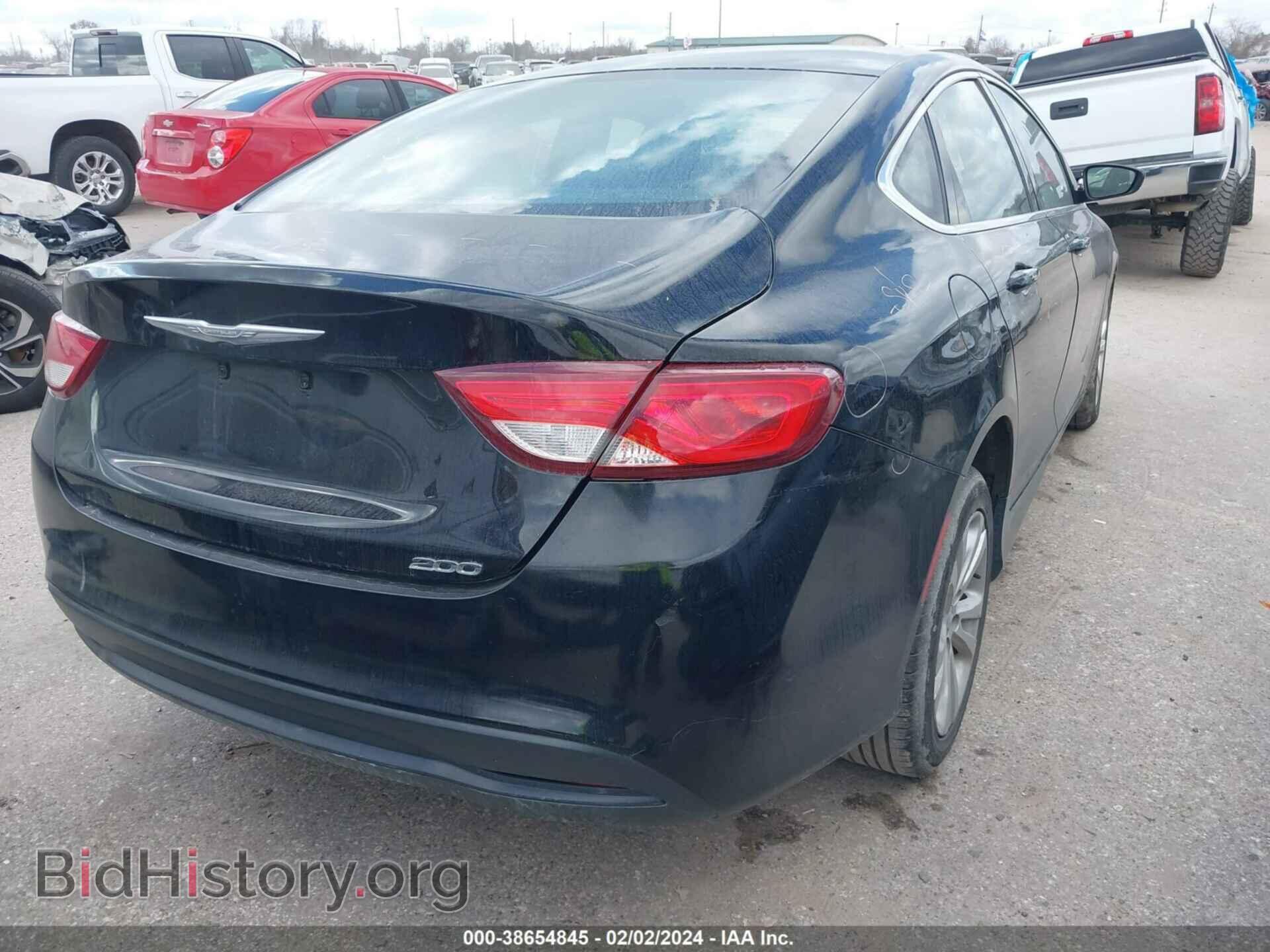2016 CHRYSLER 200 - VIN: 1C3CCCFB3GN189808 - Фото 4