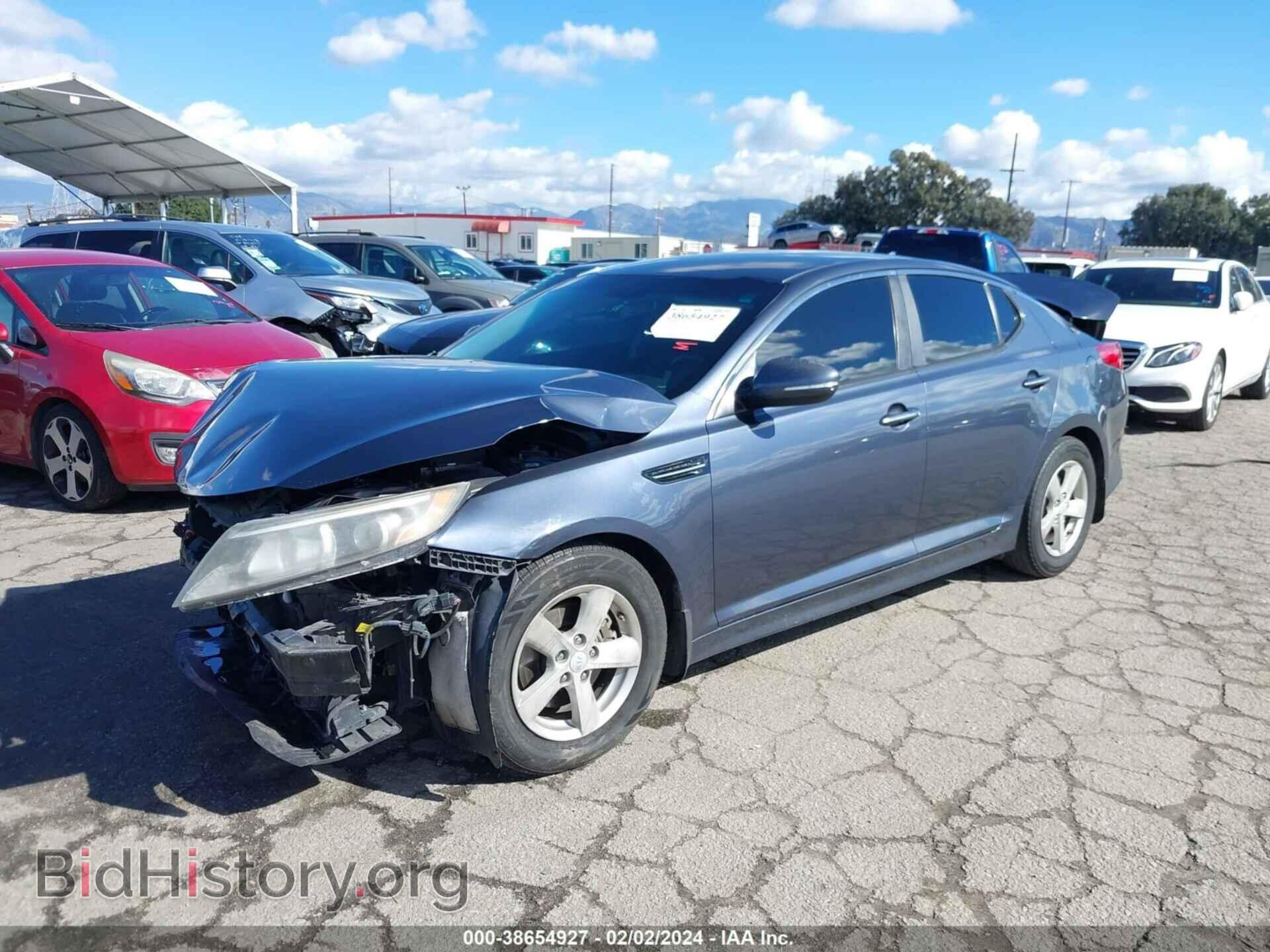 2015 KIA OPTIMA - VIN: KNAGM4A79F5605133 - Фото 2