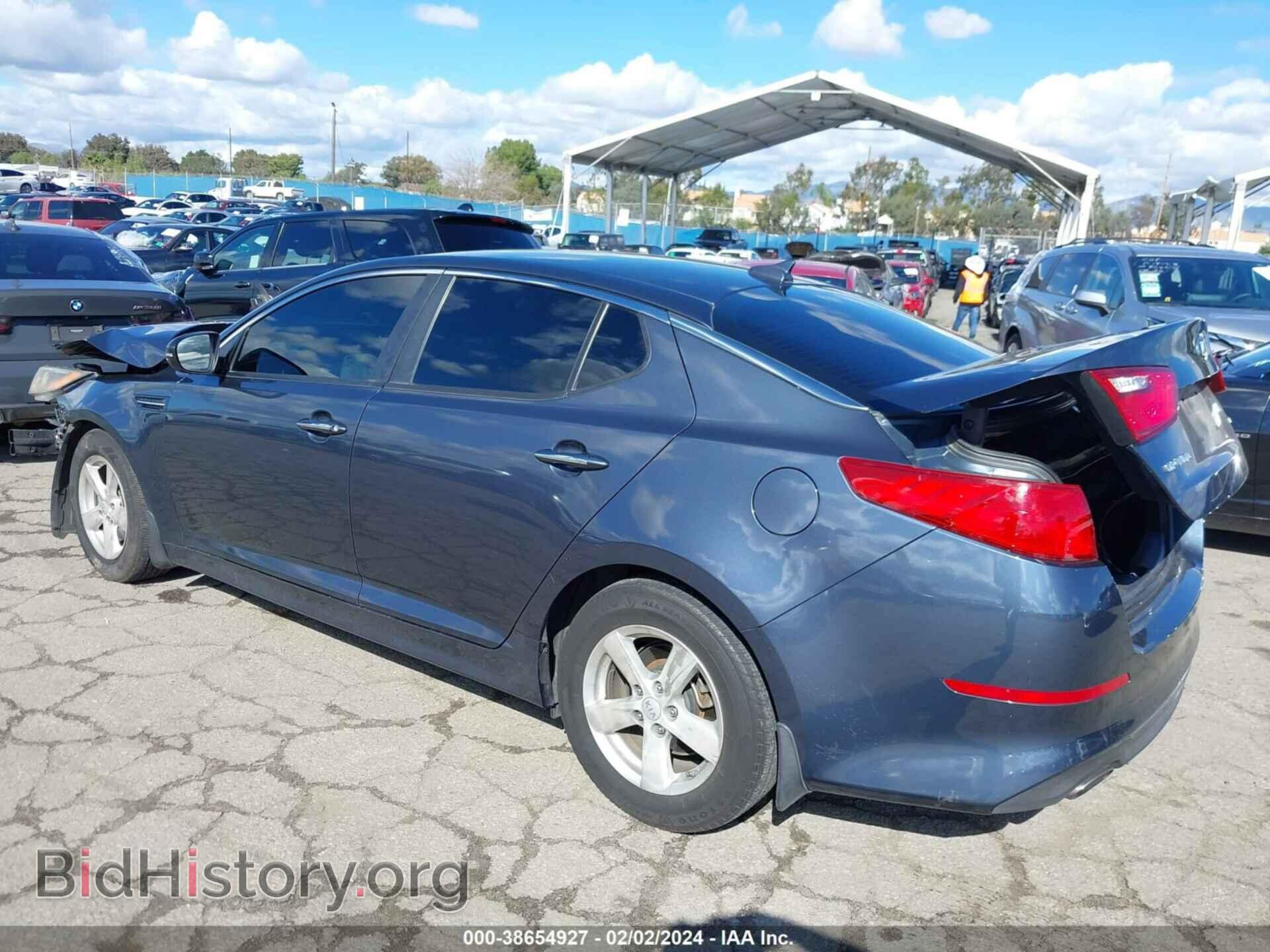 2015 KIA OPTIMA - VIN: KNAGM4A79F5605133 - Фото 3