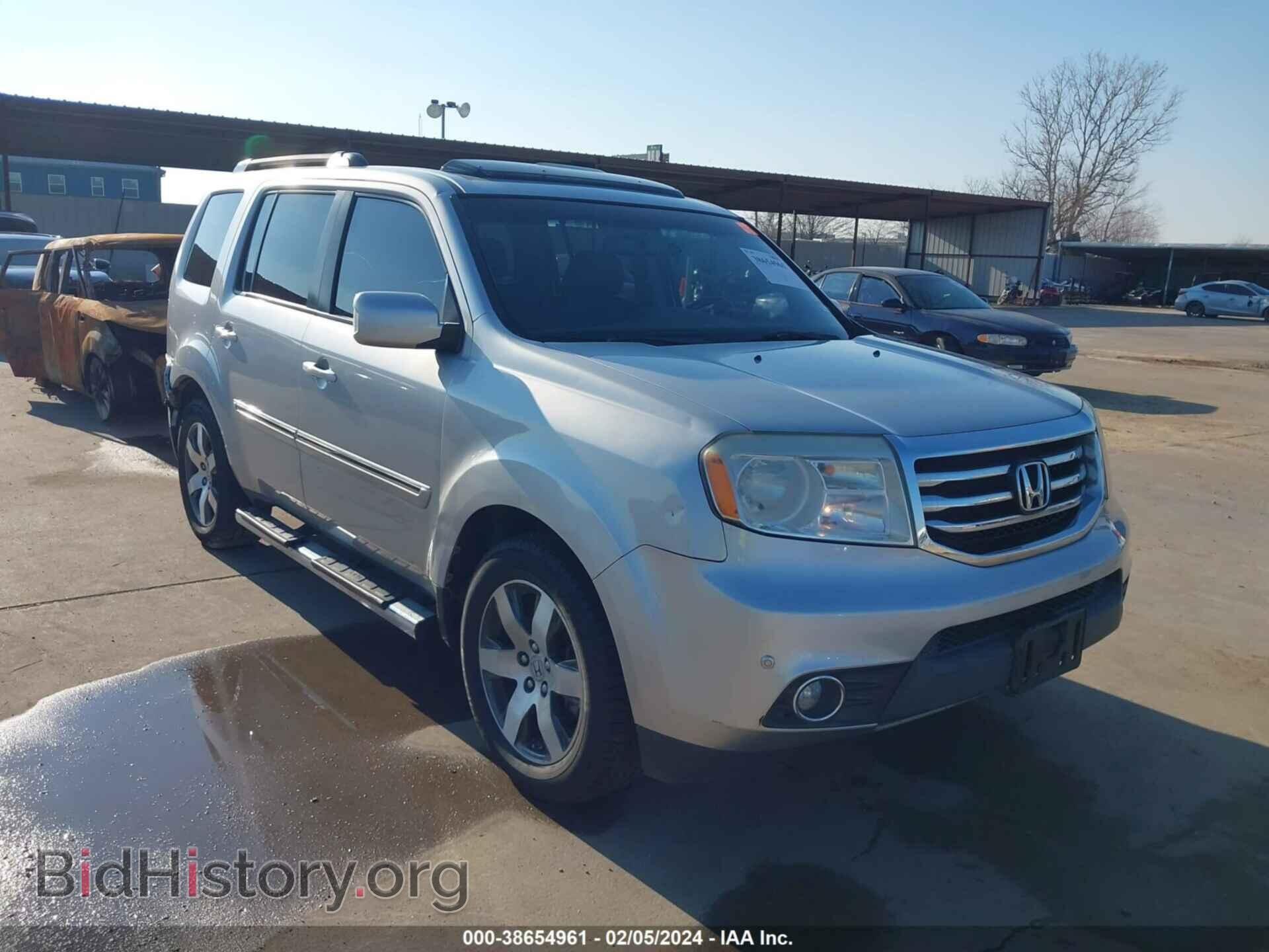 Photo 5FNYF3H98CB011081 - HONDA PILOT 2012