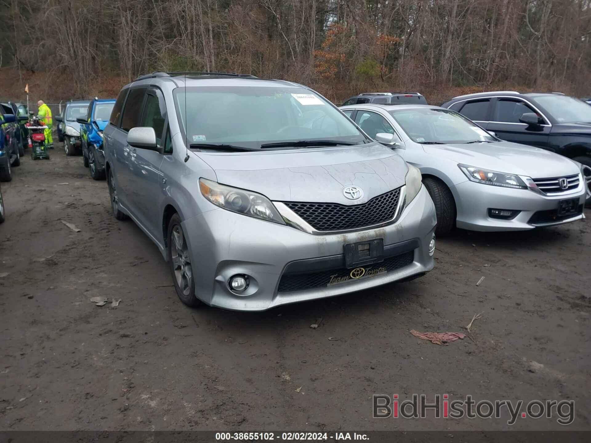 Photo 5TDXK3DC5CS177109 - TOYOTA SIENNA 2012