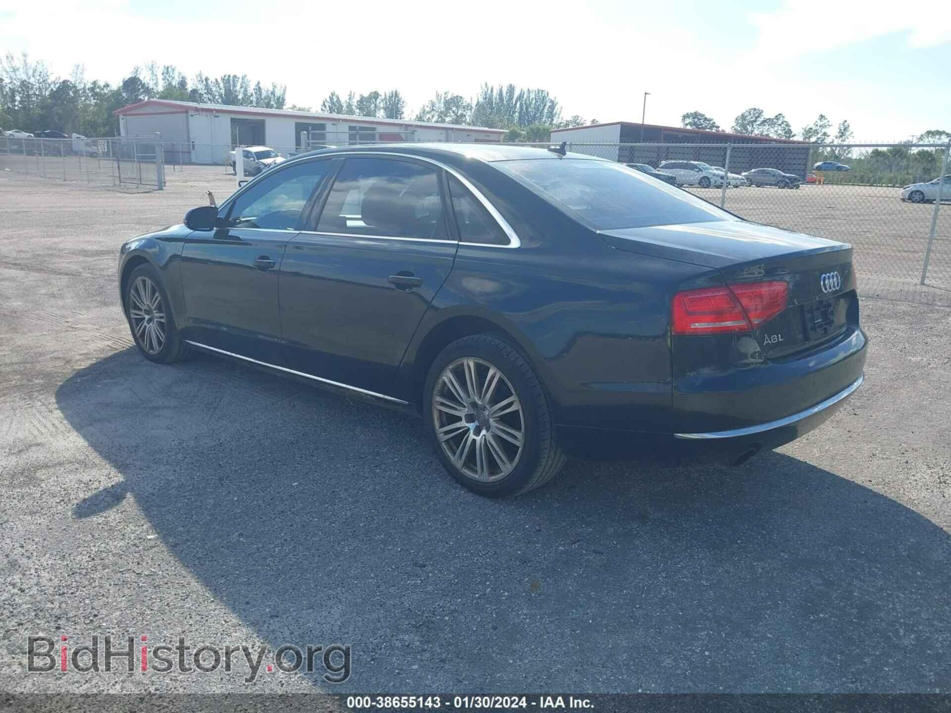 2013 AUDI A8 L - VIN: WAURGAFD4DN028702 - Фото 3