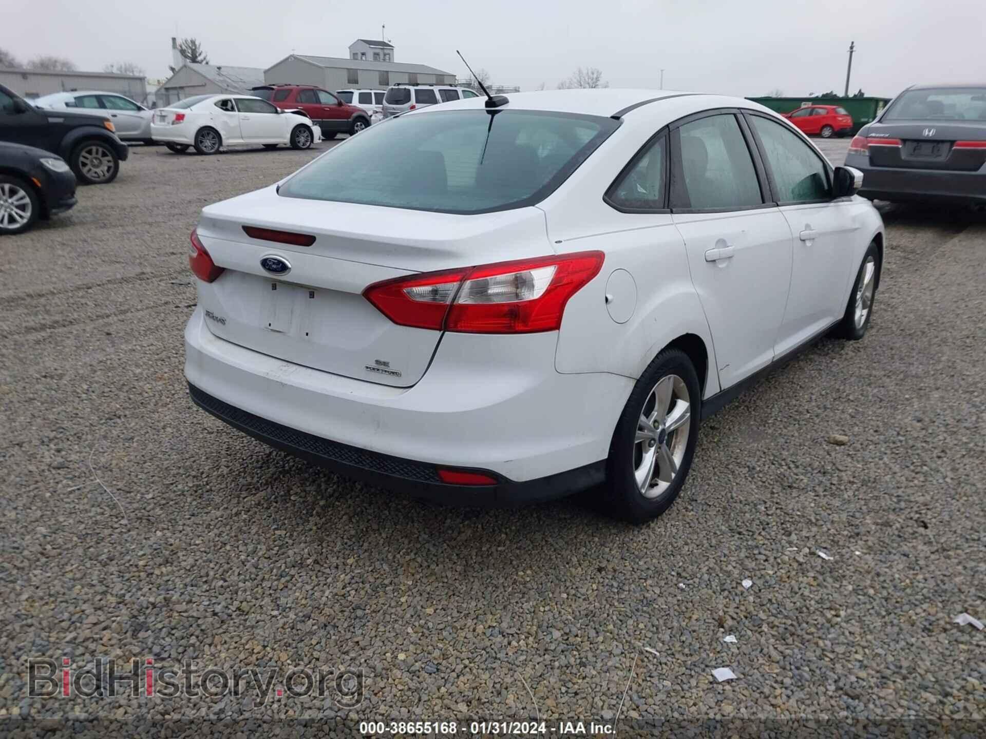 2013 FORD FOCUS - VIN: 1FADP3F24DL337000 - Фото 4