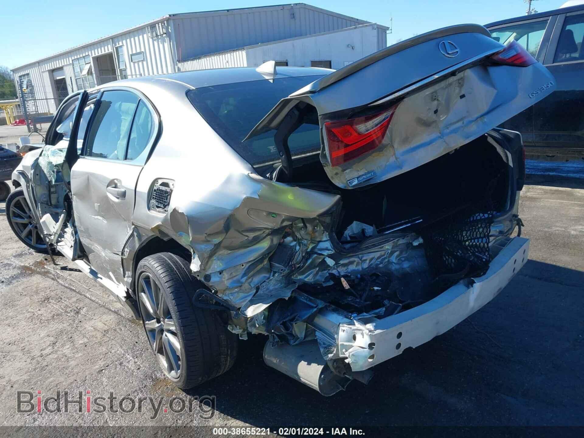 2015 LEXUS GS 350 - VIN: JTHBE1BL7FA011845 - Фото 3