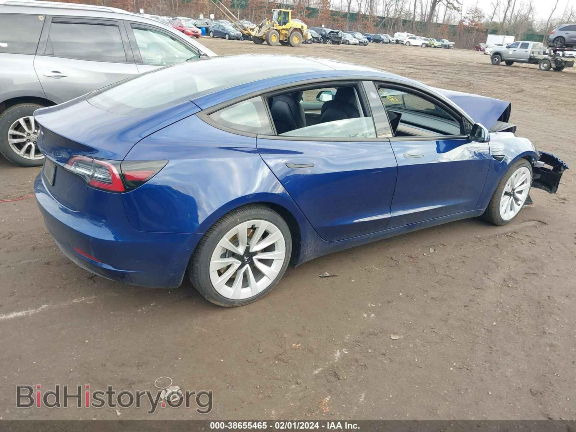 2022 TESLA MODEL 3 - VIN: 5YJ3E1EA3NF368901 - Фото 4