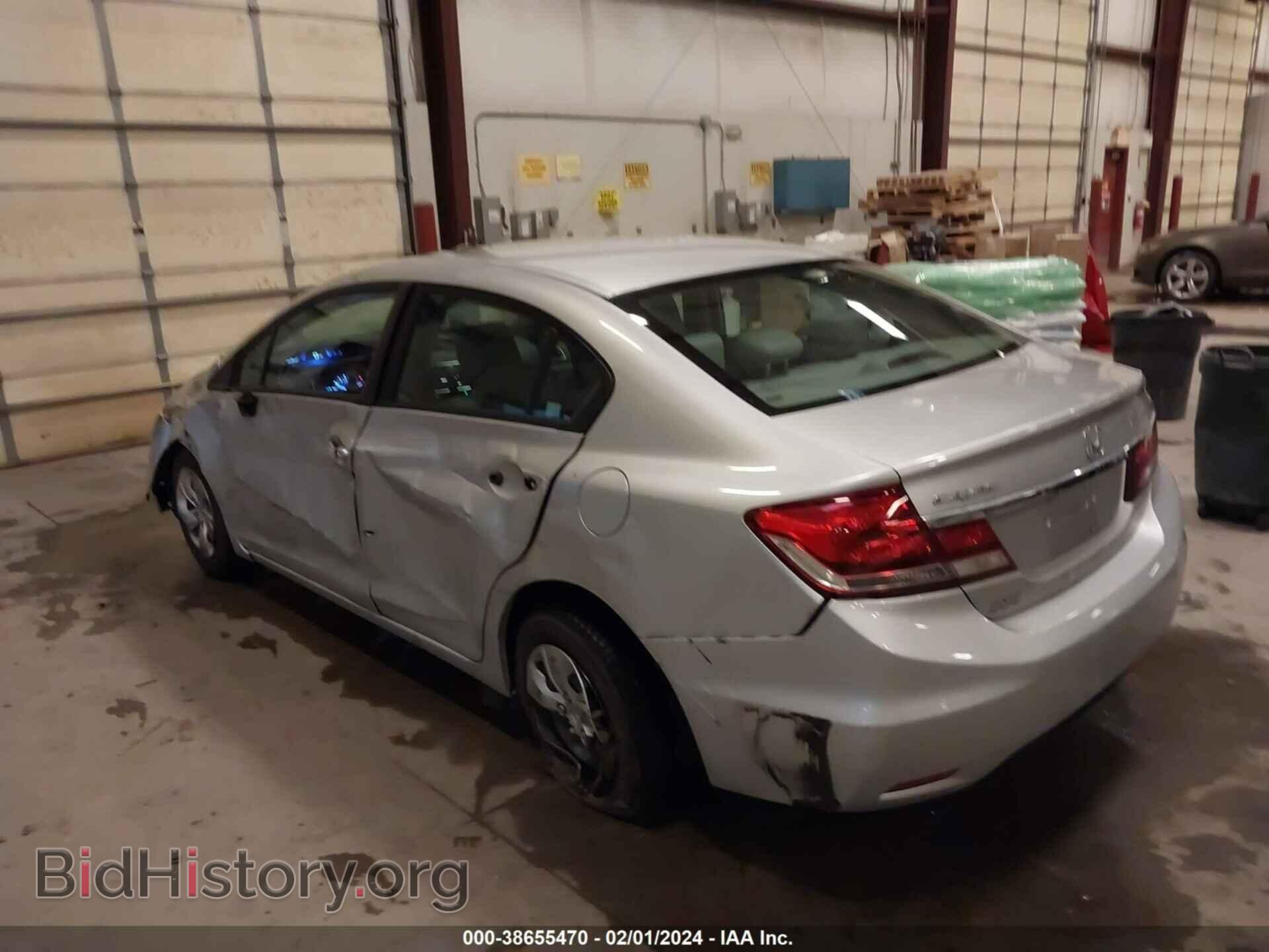 2014 HONDA CIVIC - VIN: 19XFB2F53EE077950 - Фото 3