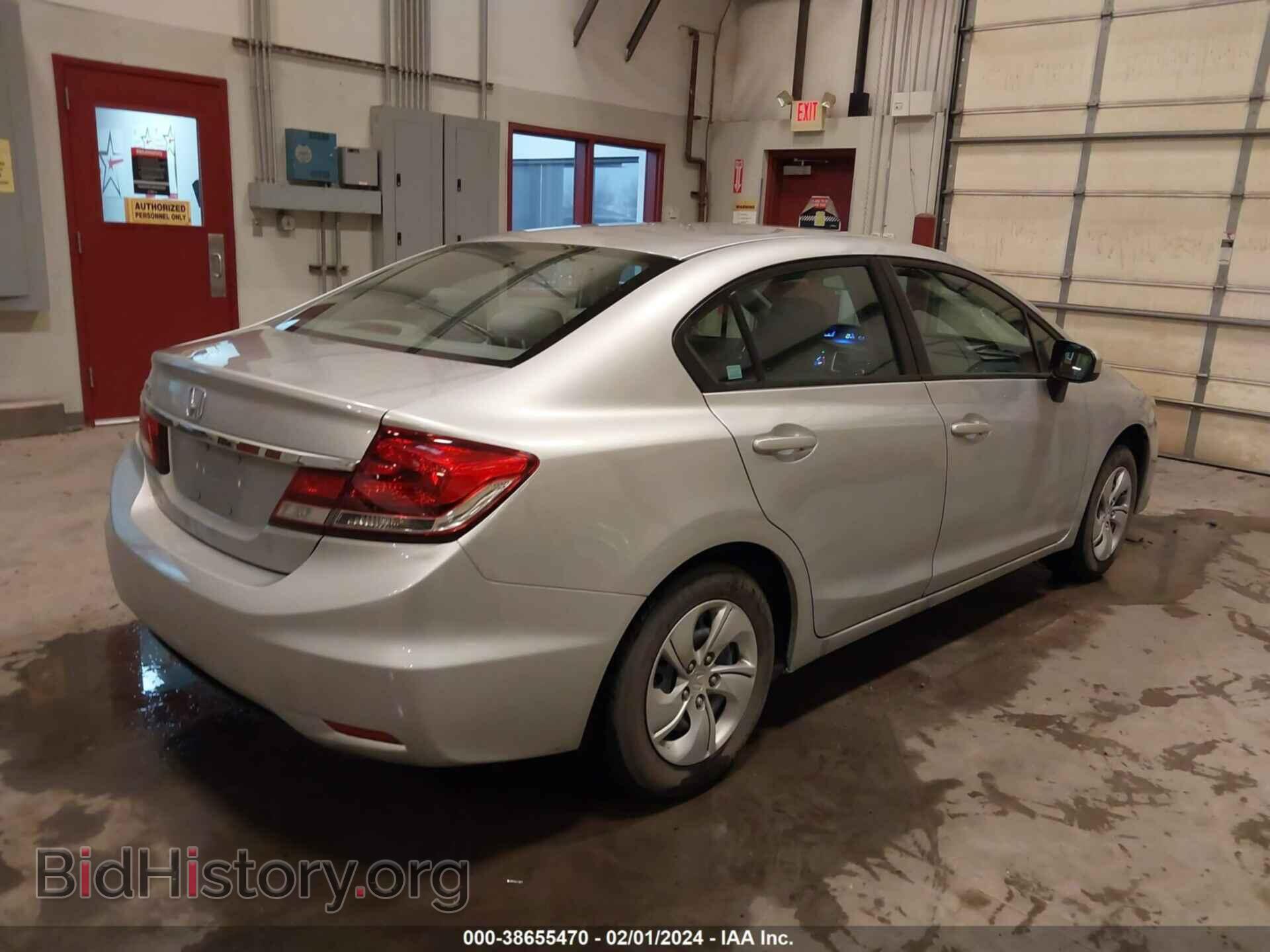 2014 HONDA CIVIC - VIN: 19XFB2F53EE077950 - Фото 4