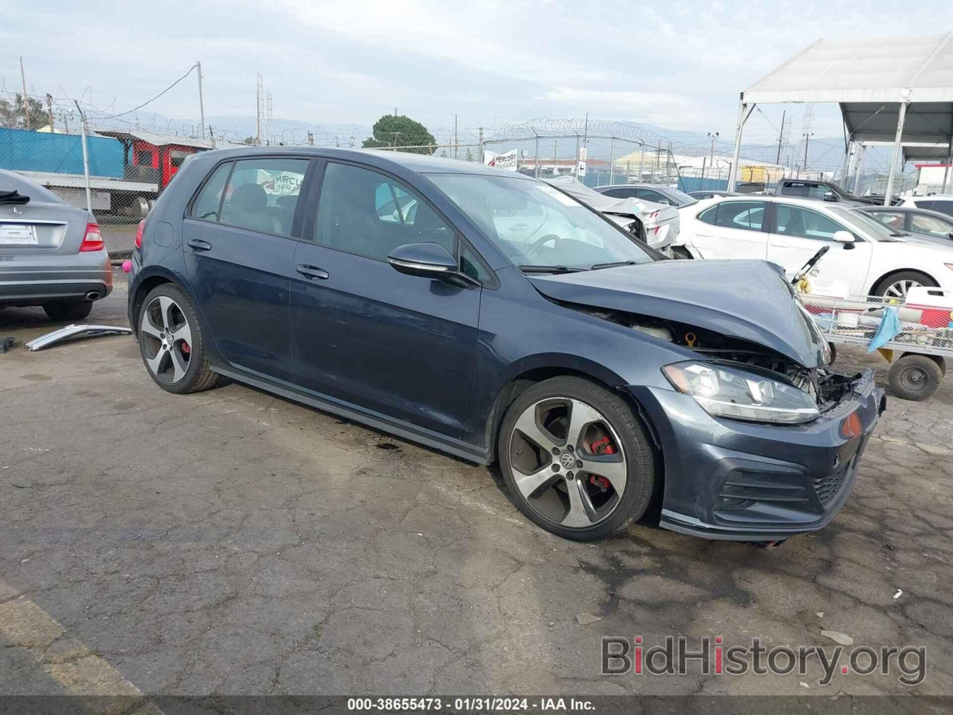 Photo 3VW447AU2JM296411 - VOLKSWAGEN GOLF GTI 2018