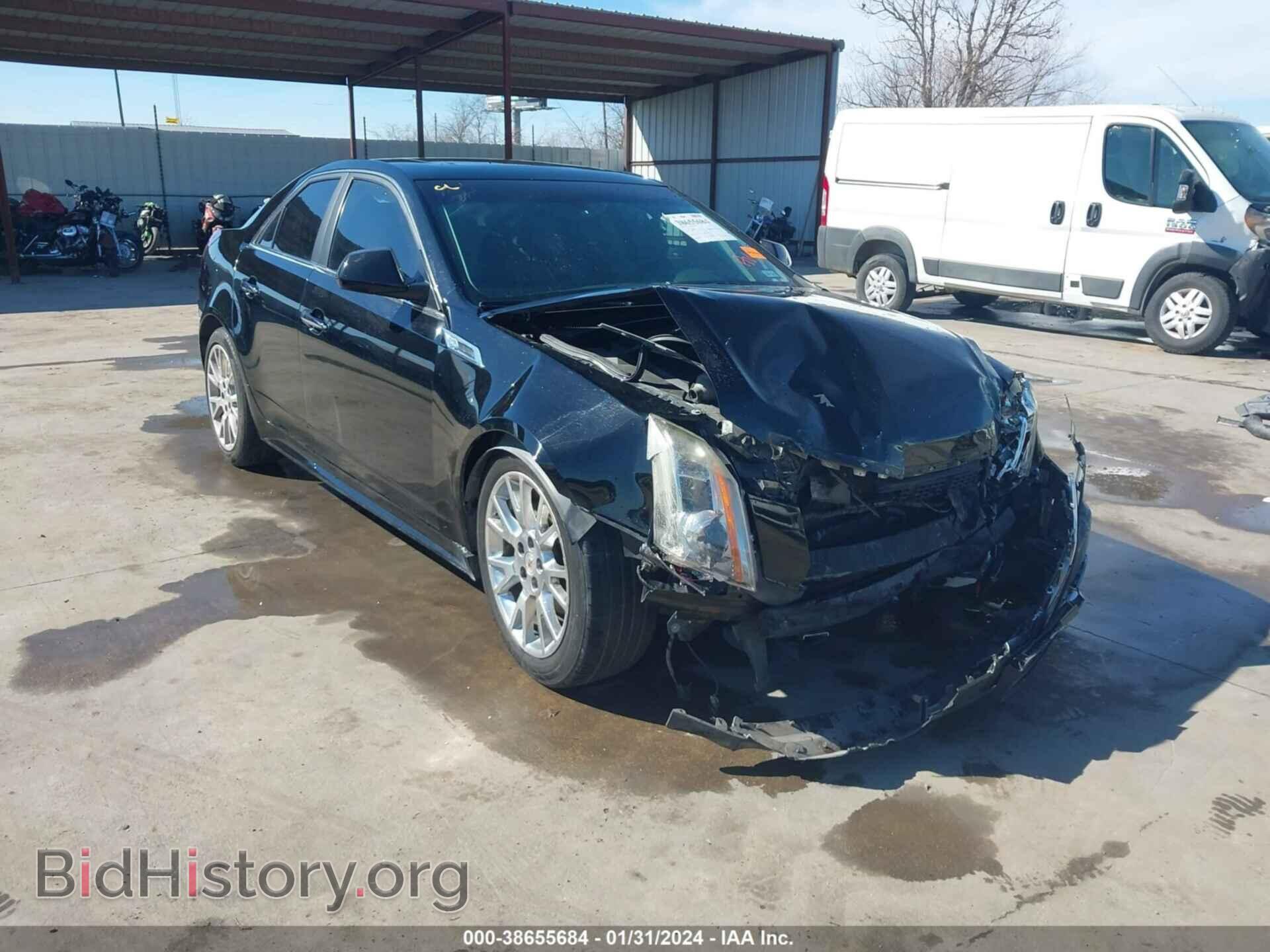 Photo 1G6DP5E30C0126962 - CADILLAC CTS 2012
