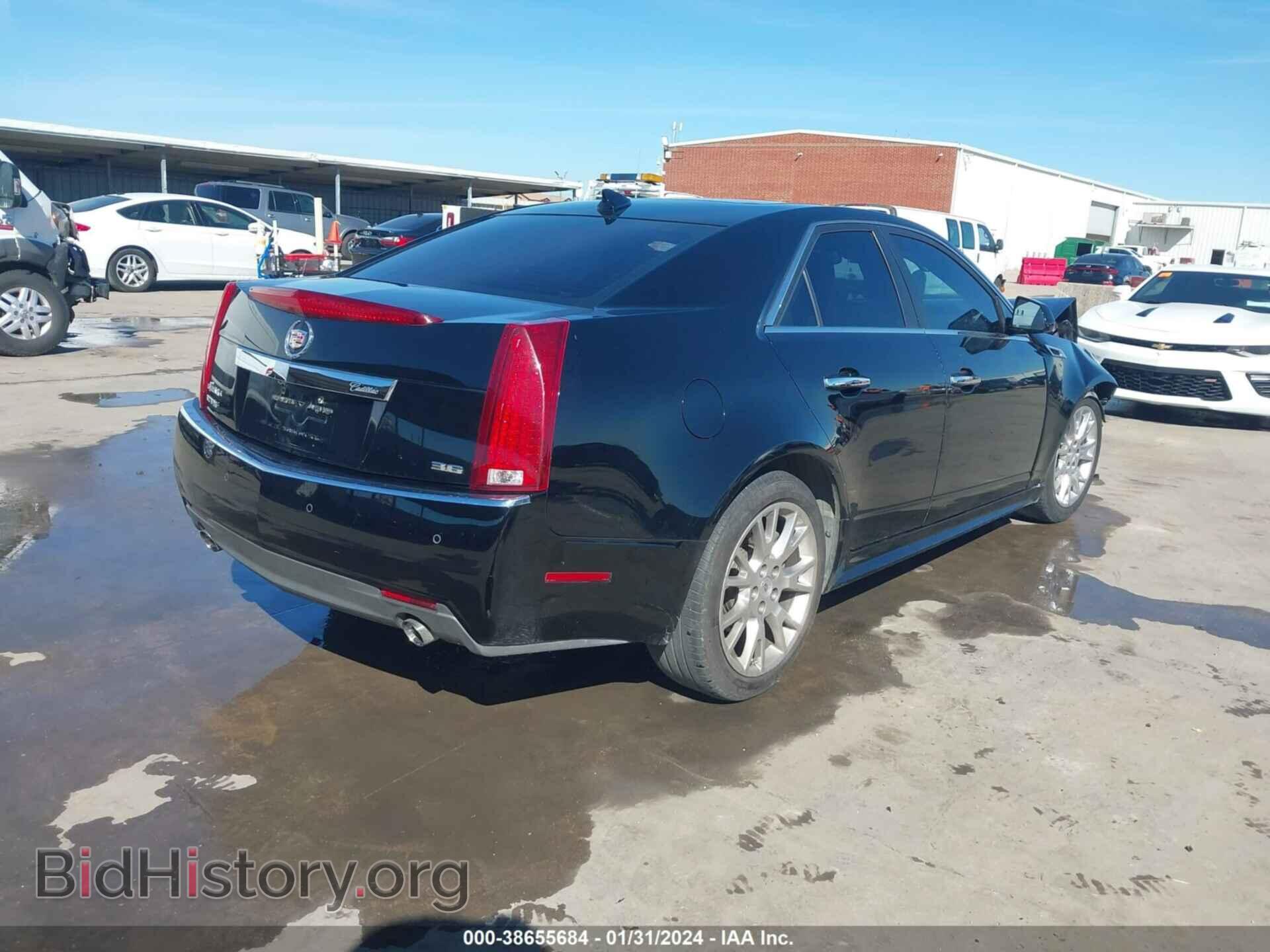 2012 CADILLAC CTS - VIN: 1G6DP5E30C0126962 - Фото 4
