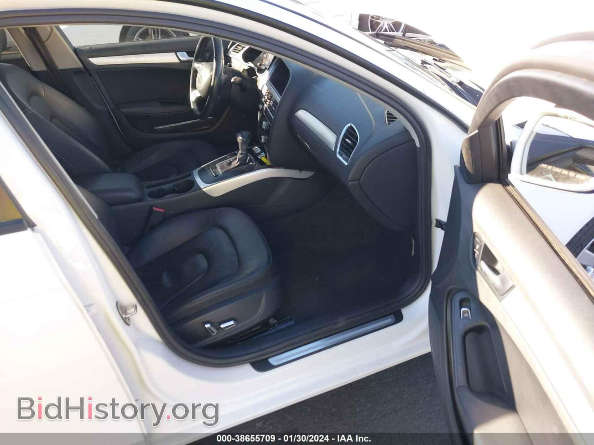 2013 AUDI A4 - VIN: WAUAFAFL8DA172168 - Фото 5