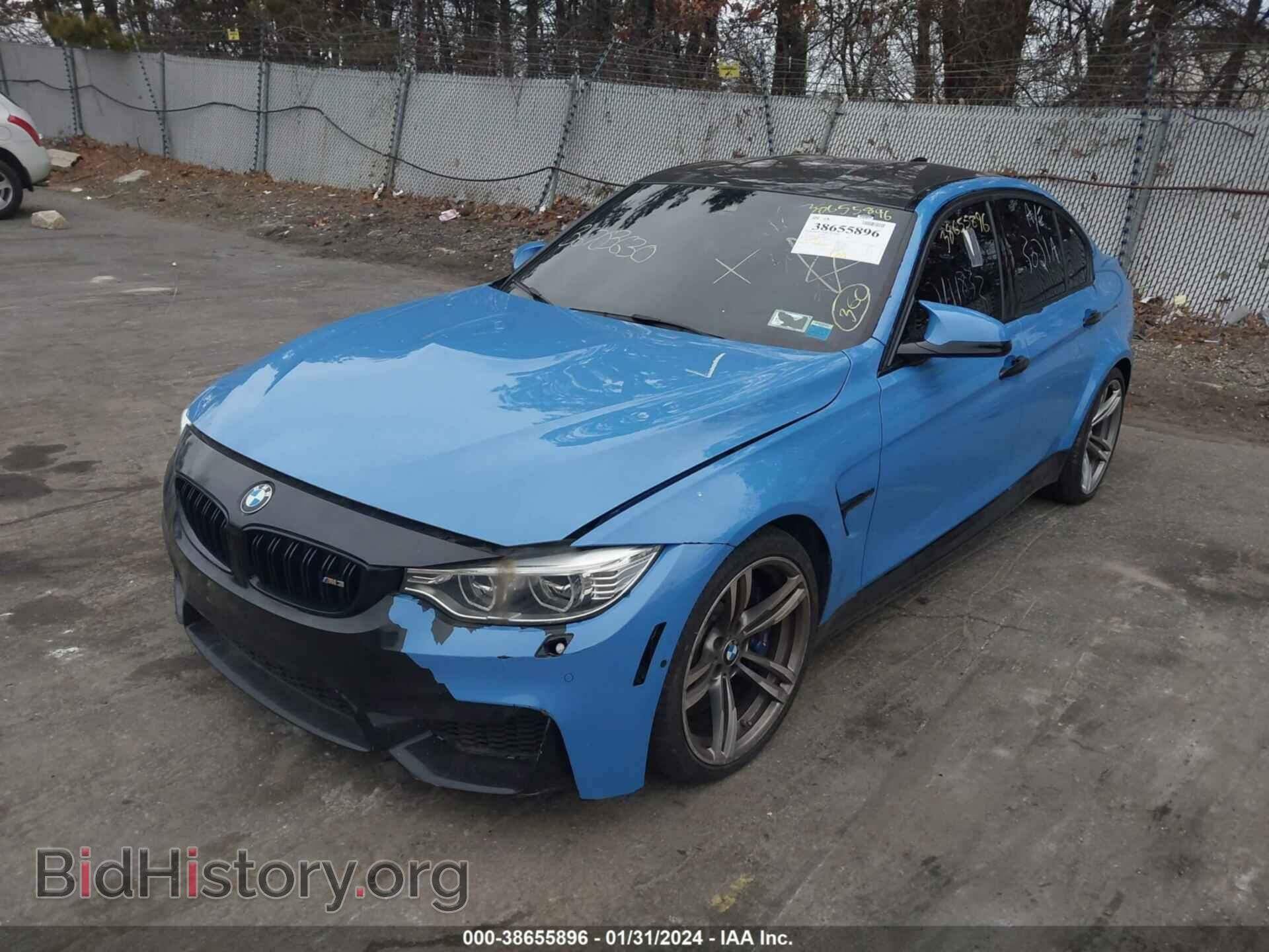 2017 BMW M3 - VIN: WBS8M9C57H5G83716 - Photo 2