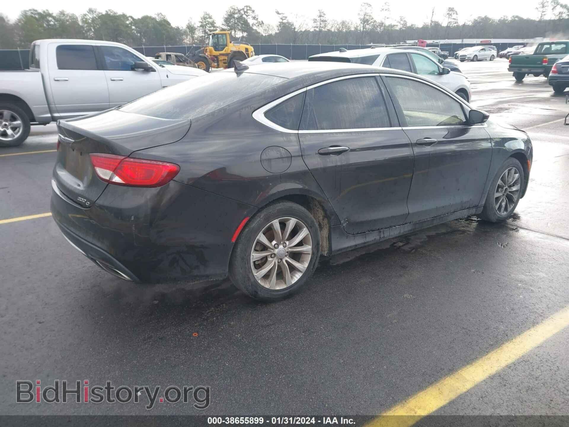 2015 CHRYSLER 200 - VIN: 1C3CCCCG3FN524290 - Фото 4