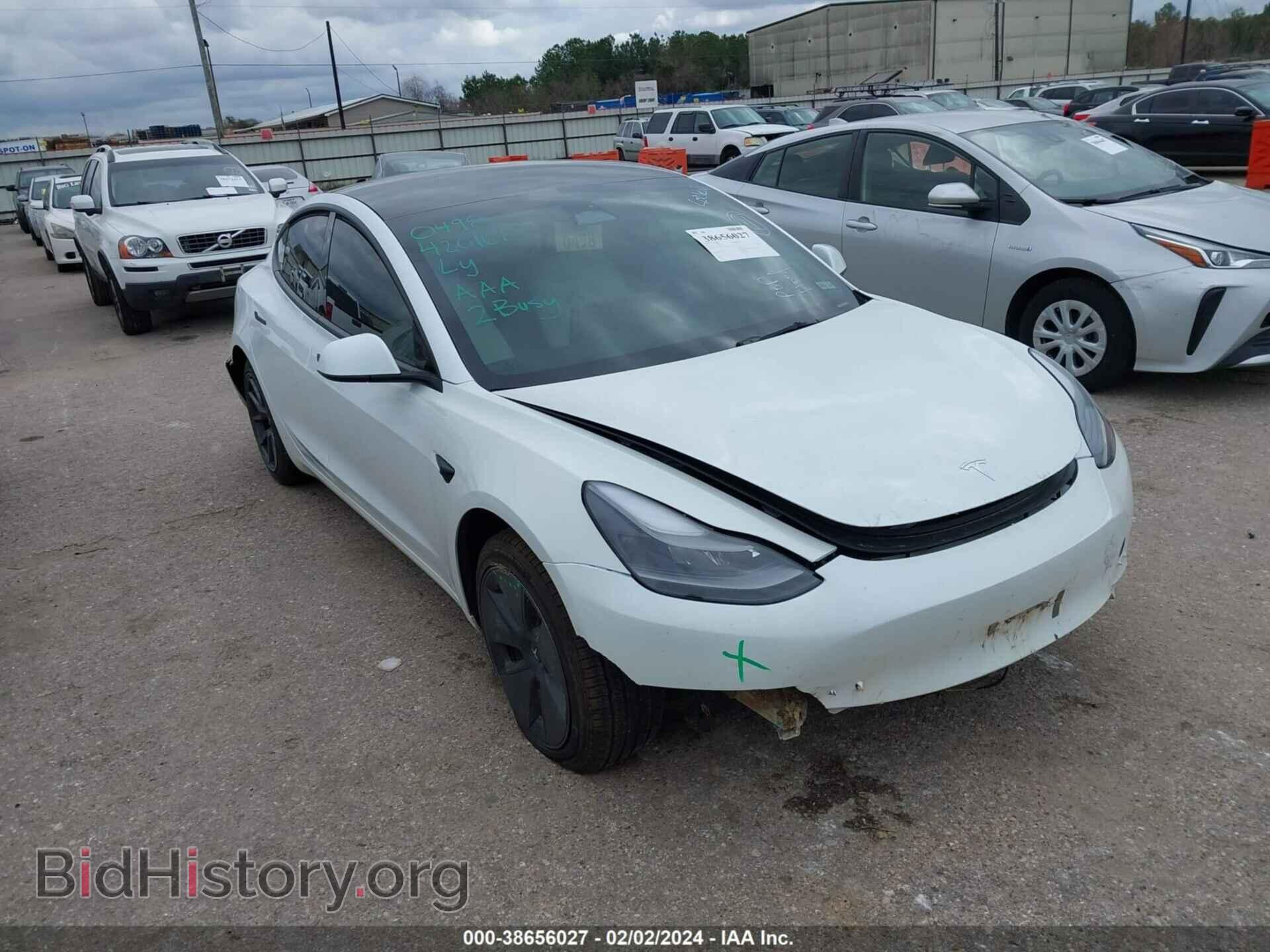 Фотография 5YJ3E1EA5PF420161 - TESLA MODEL 3 2023