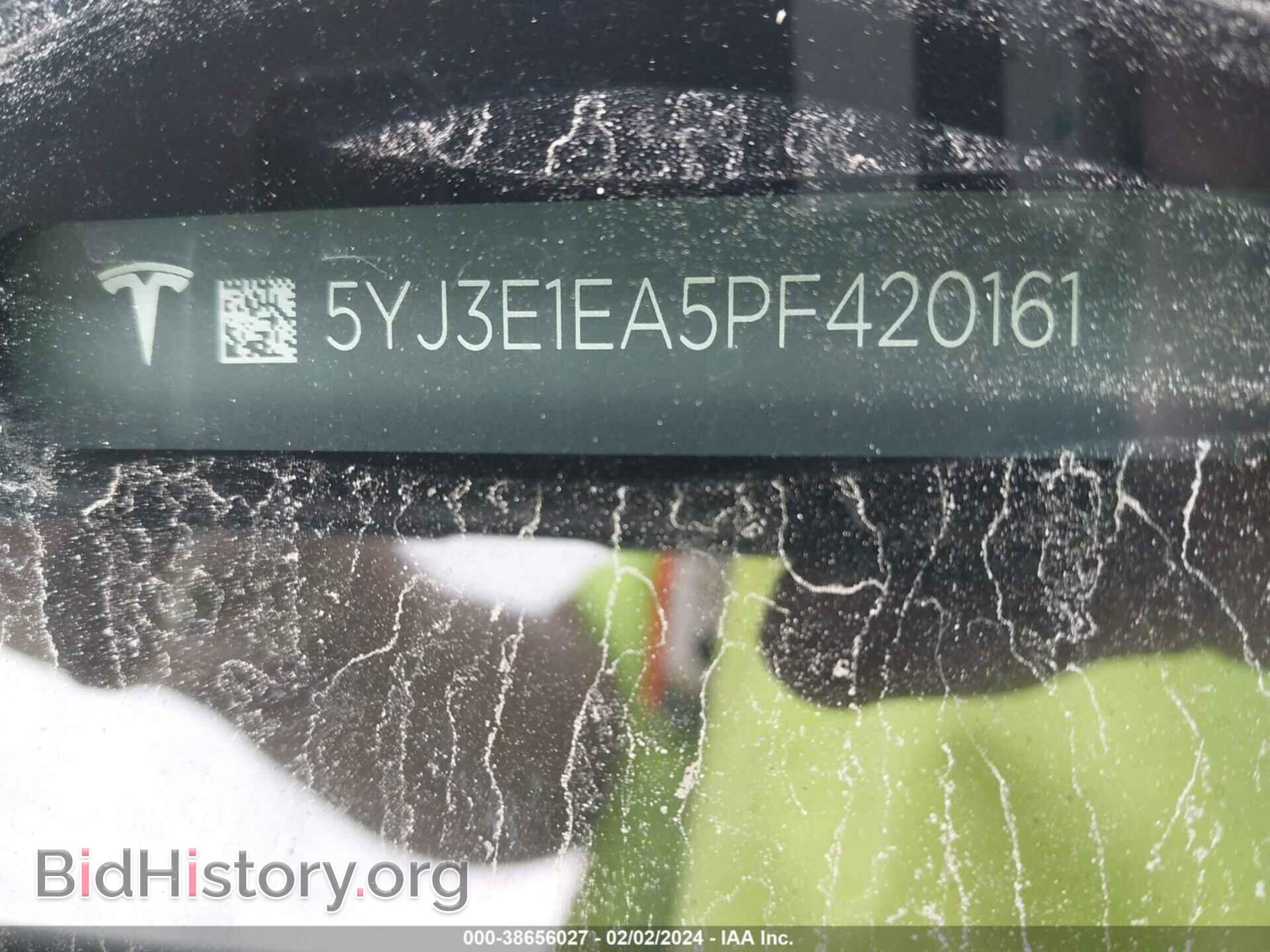 2023 TESLA MODEL 3 - VIN: 5YJ3E1EA5PF420161 - Фото 9