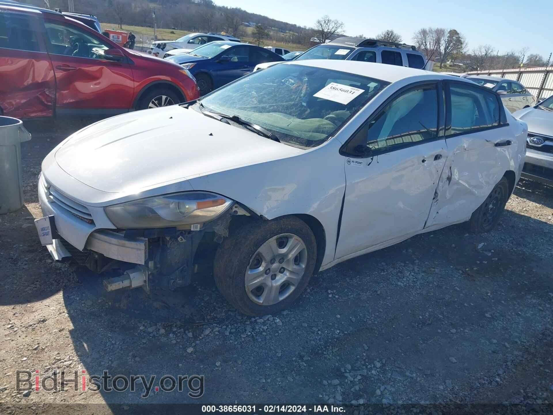 2014 DODGE DART - VIN: 1C3CDFAA1ED904410 - Photo 2