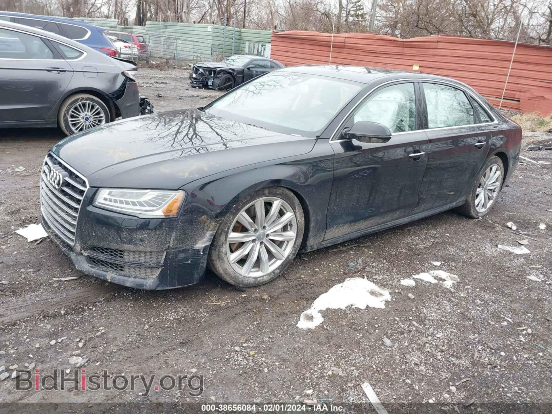 2017 AUDI A8 L - VIN: WAU44AFD9HN013217 - Фото 2