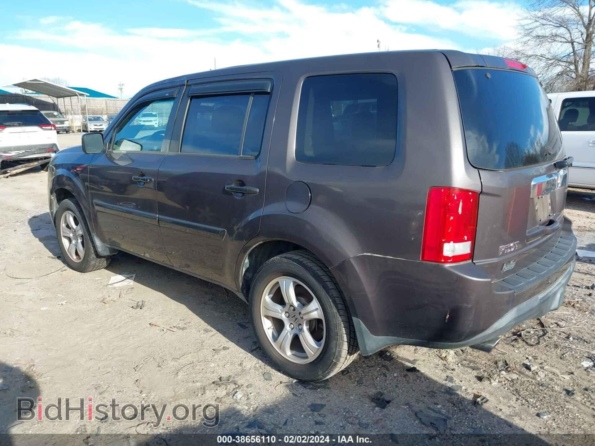 2012 HONDA PILOT - VIN: 5FNYF3H43CB001899 - Фото 3