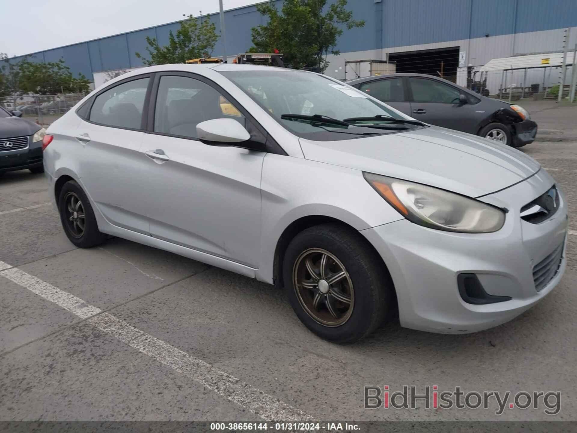 Photo KMHCT4AE7CU186389 - HYUNDAI ACCENT 2012