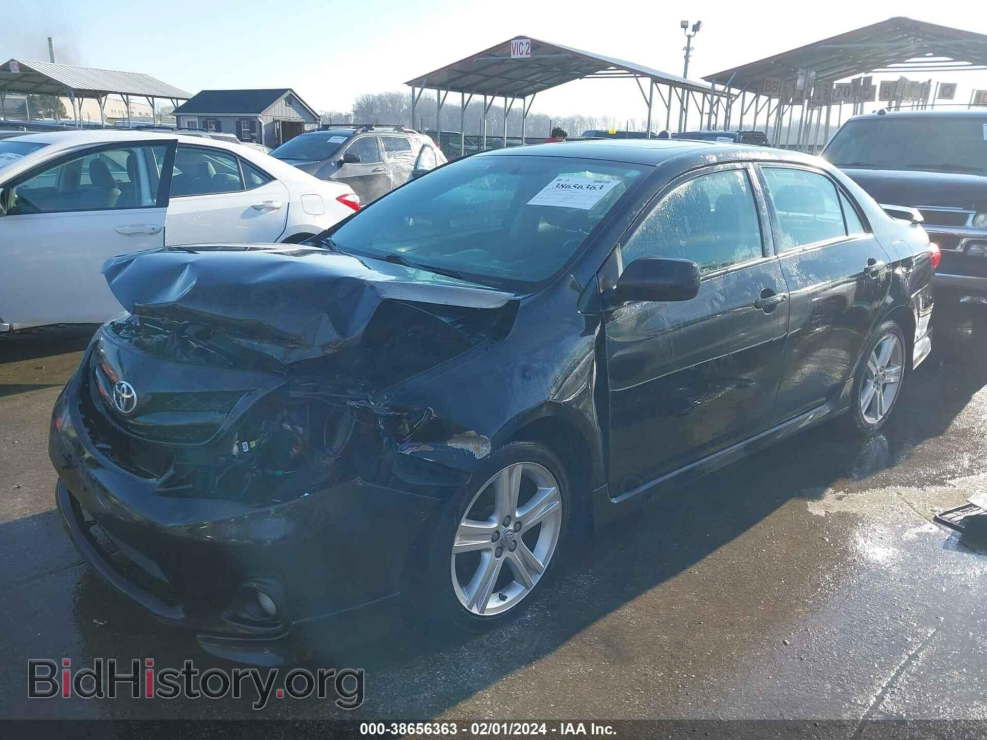 2013 TOYOTA COROLLA - VIN: 2T1BU4EE9DC063649 - Фото 2