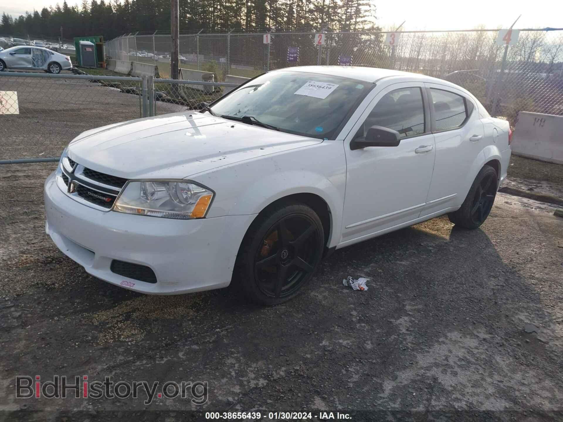 2012 DODGE AVENGER - VIN: 1C3CDZABXCN322243 - Фото 2