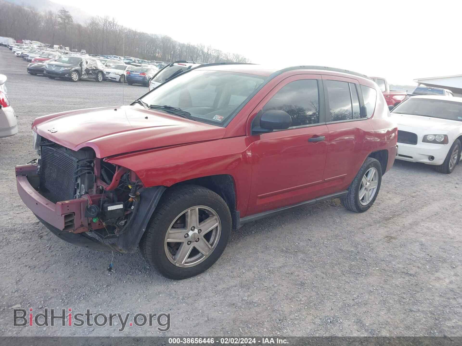 2009 JEEP COMPASS - VIN: 1J4FF47B59D234142 - Фото 2
