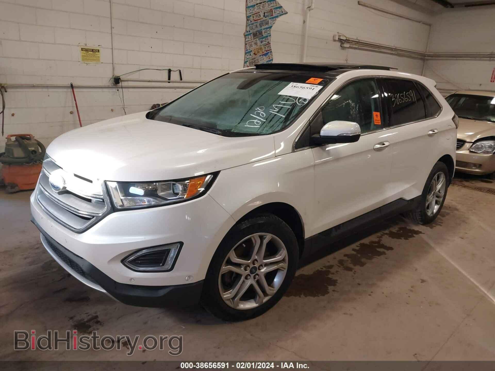 2015 FORD EDGE - VIN: 2FMPK4K84FBB40297 - Фото 2