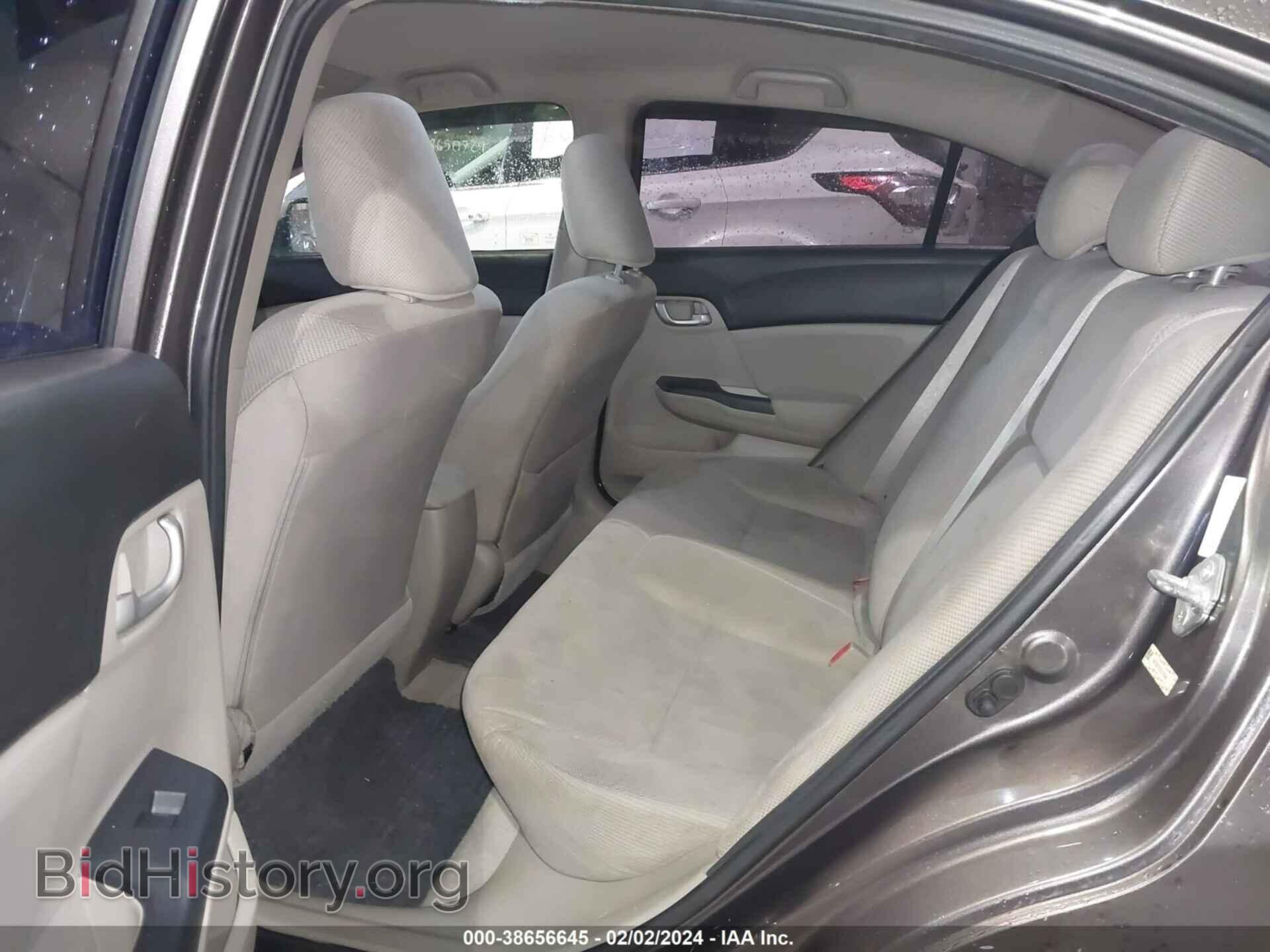 2012 HONDA CIVIC - VIN: 19XFB2F57CE310595 - Фото 8