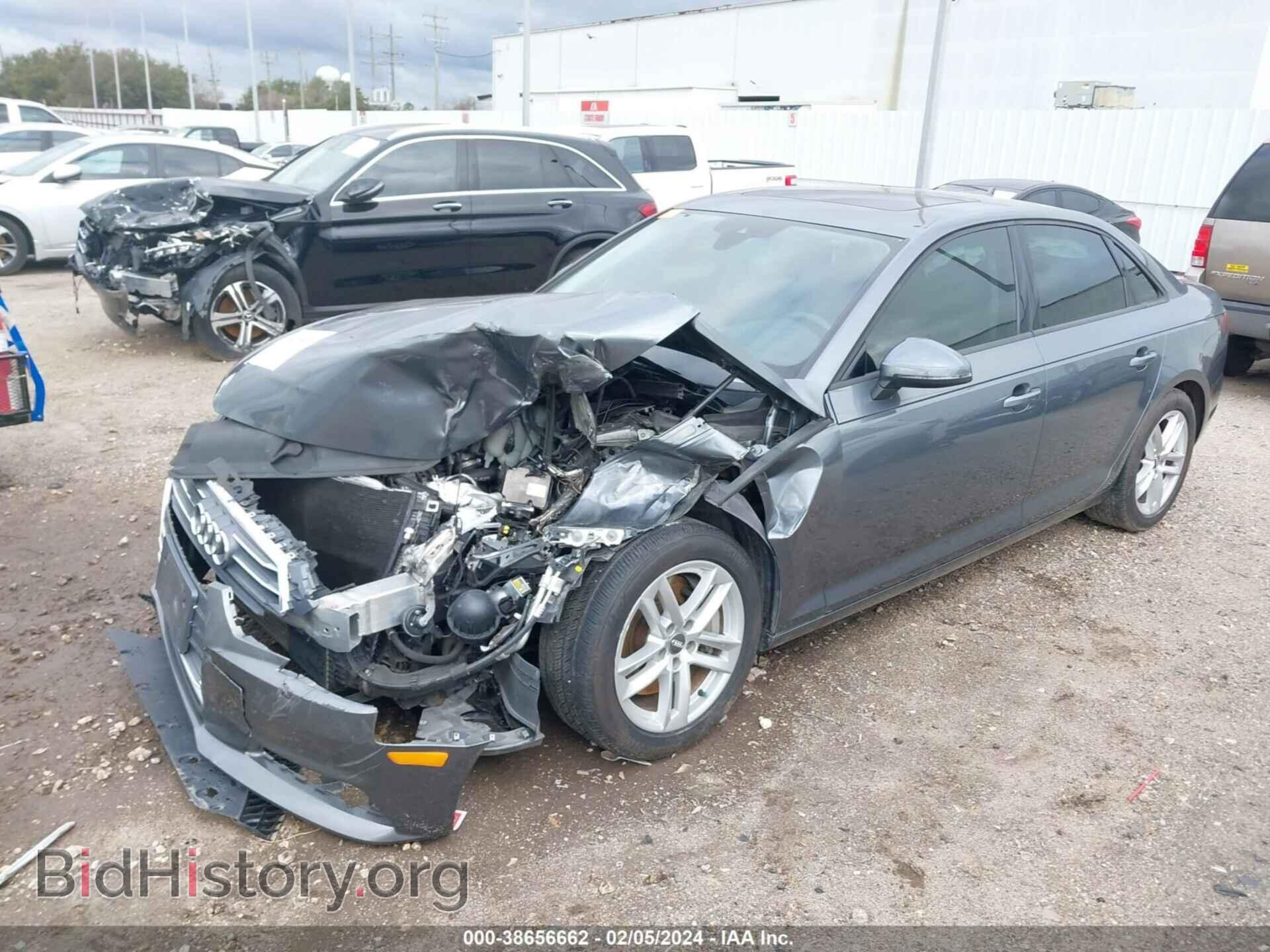 2017 AUDI A4 - VIN: WAUGNAF43HN059328 - Фото 2